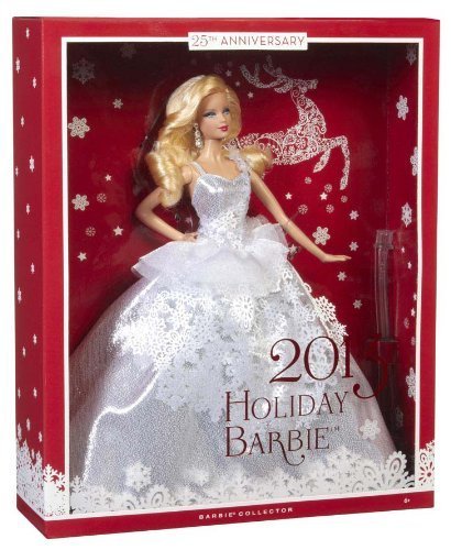 Barbie Collector 2013 Holiday Doll - Limited Edition Christmas Barbie with Festive Gown | Perfect for Holiday Decorations, Gift Giving & Doll Collectors