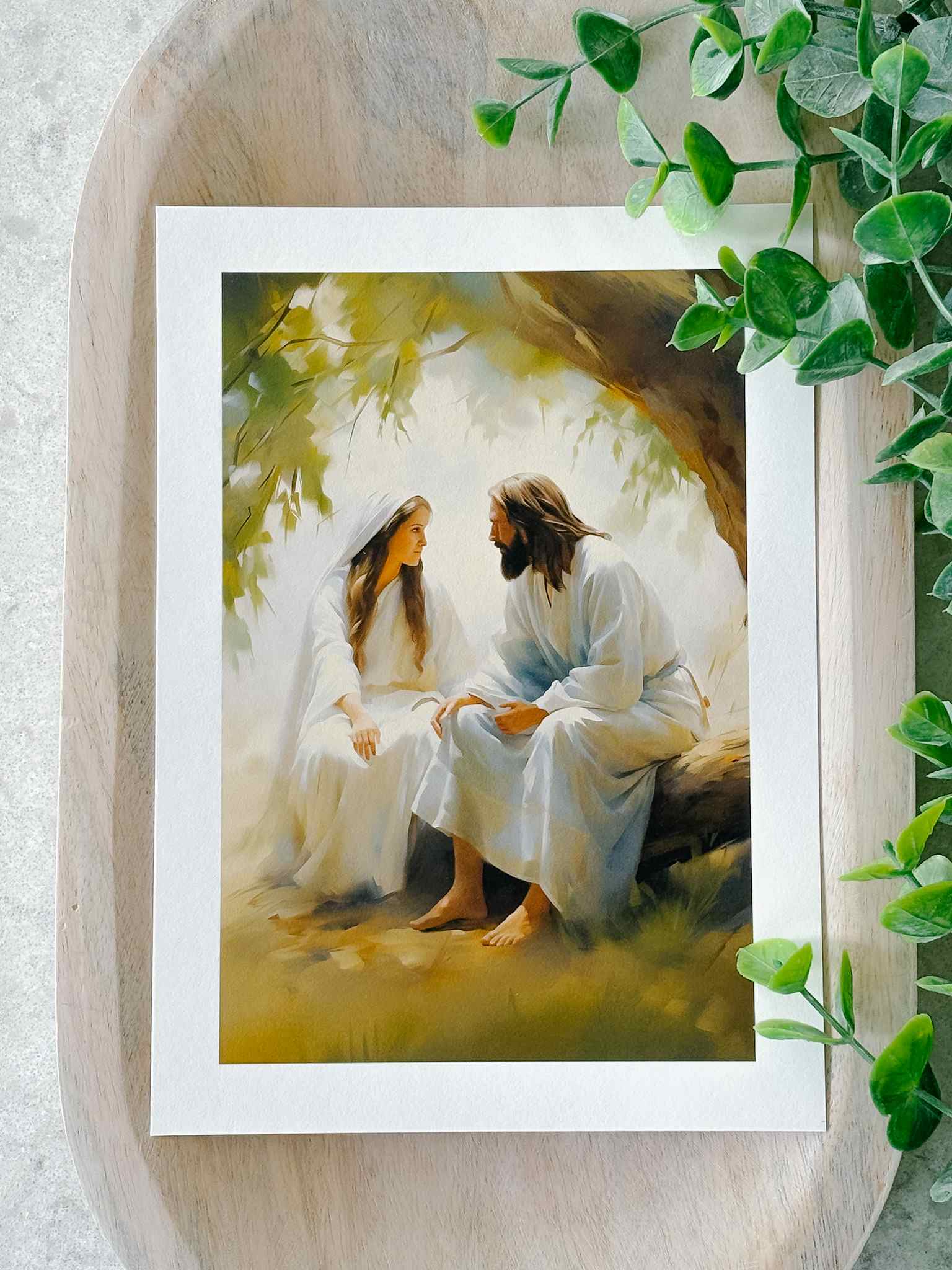 Spring of Life Print - Inspirational Wall Art Decor for Home, Office & Gifts - Perfect for Living Room, Bedroom & Workspace