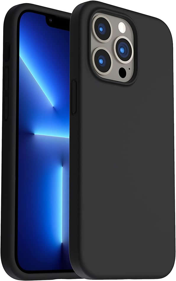 Apple iPhone 13 Silicone Case - Protective Phone Cover with Soft-Touch Finish | Perfect for Everyday Use, Travel & Work
