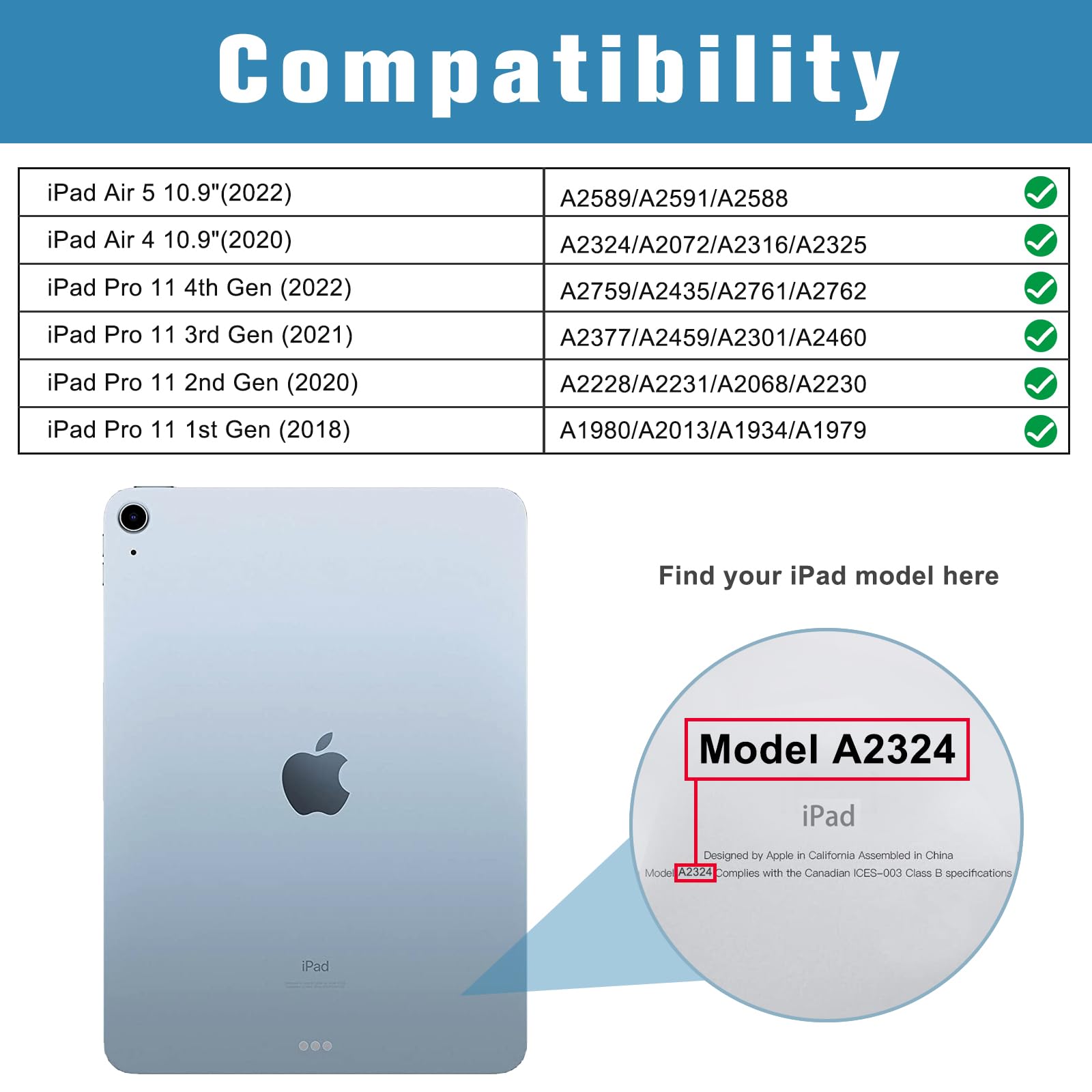 ProCase Privacy Screen Protector for iPad Air 5th/4th & iPad Pro 11