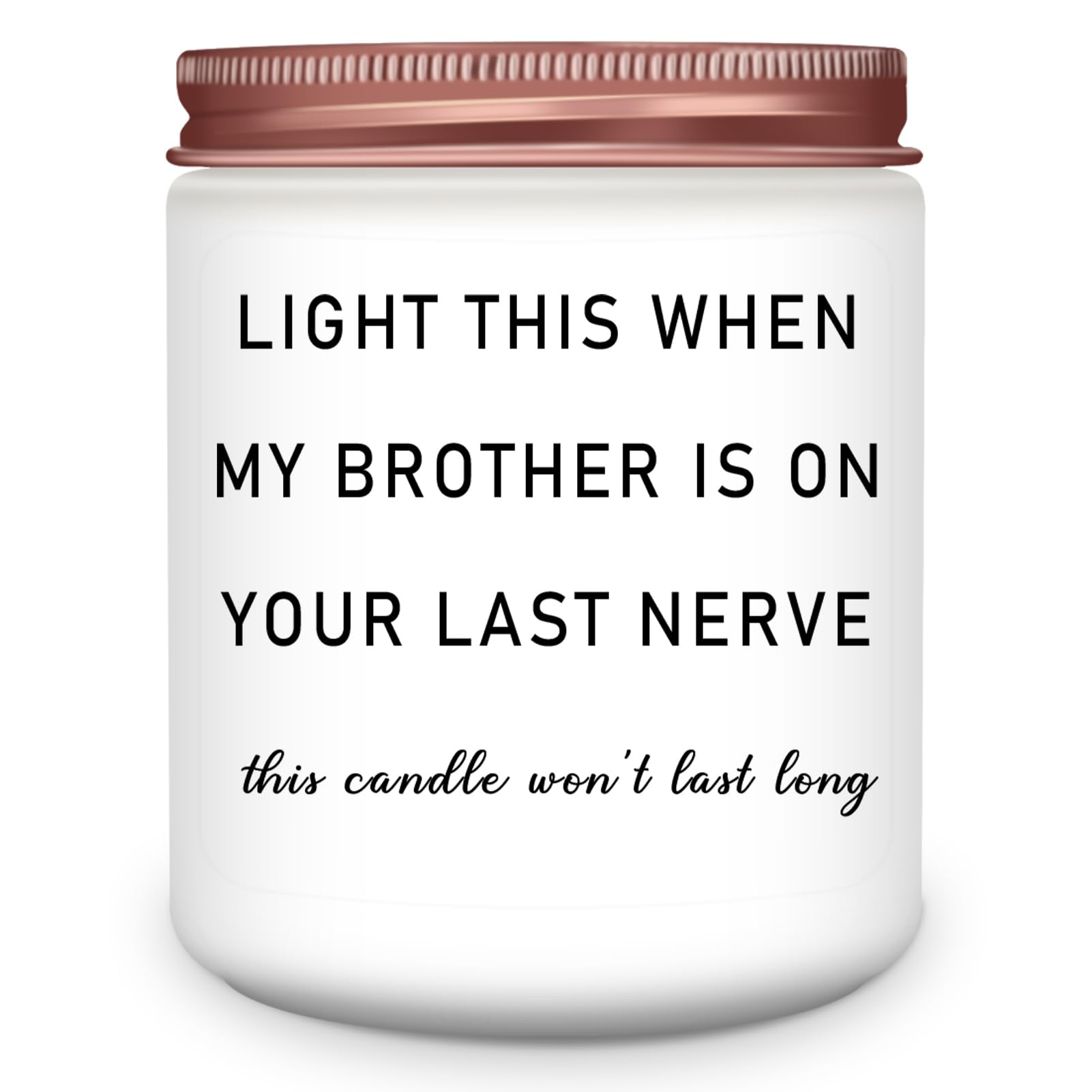 Funny Lavender Scented Candles - Perfect Sister-in-Law Gifts for Birthdays & Weddings