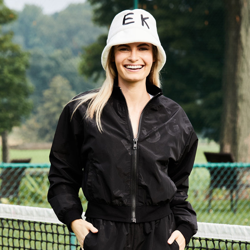 Steffi Women's Warm Up Jacket - Lightweight Fleece Pullover for Yoga, Running & Outdoor Activities