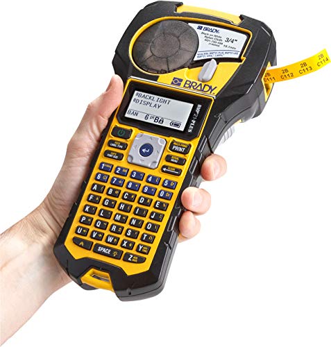Brady BMP21-PLUS Label Printer with Kits - Industrial Thermal Label Maker for Warehouse, Shipping & Asset Tracking (Case of 1)