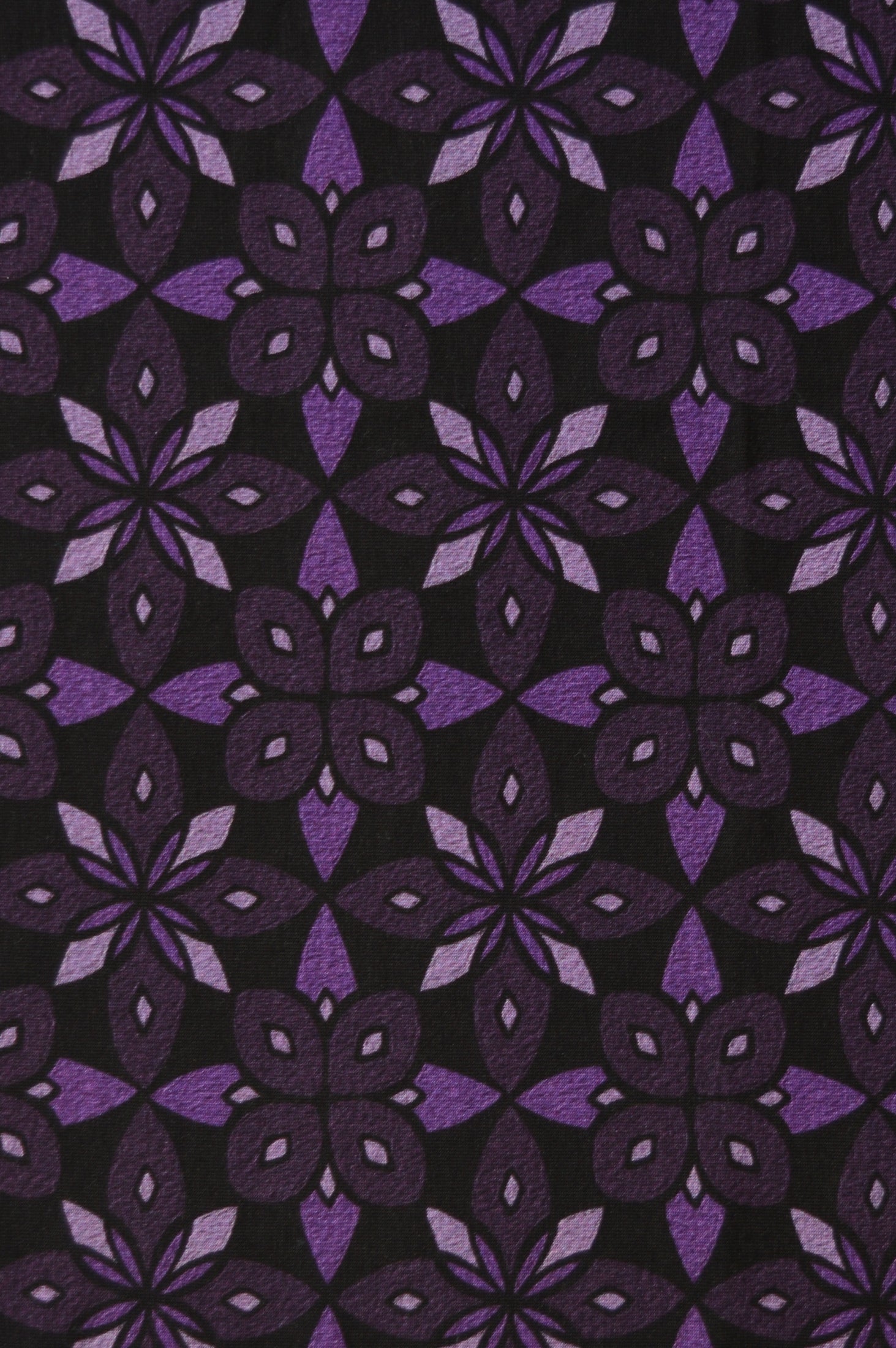 Hallie Women's Shorts - Geo Flower Print, Soft Bamboo Fabric - Perfect for Summer, Yoga, and Casual Wear
