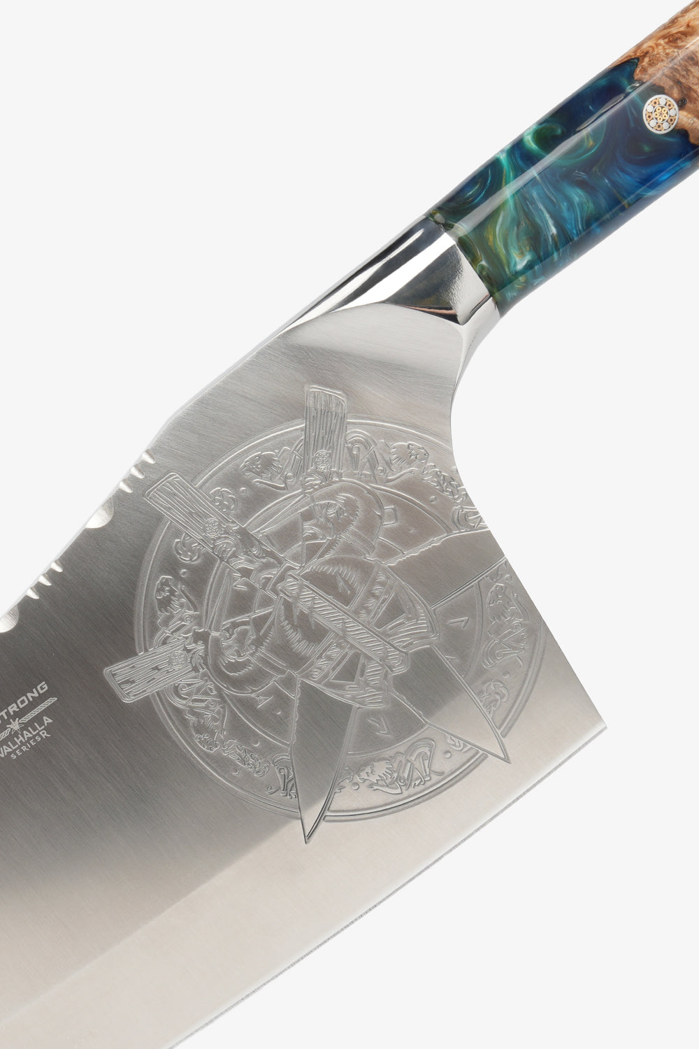 Dalstrong Valhalla Series Obliterator Cleaver Knife - High Carbon German Steel, Razor Sharp Blade for Professional Chefs & Home Cooking - Perfect for Meat Cutting, Chopping Vegetables & Outdoor Camping
