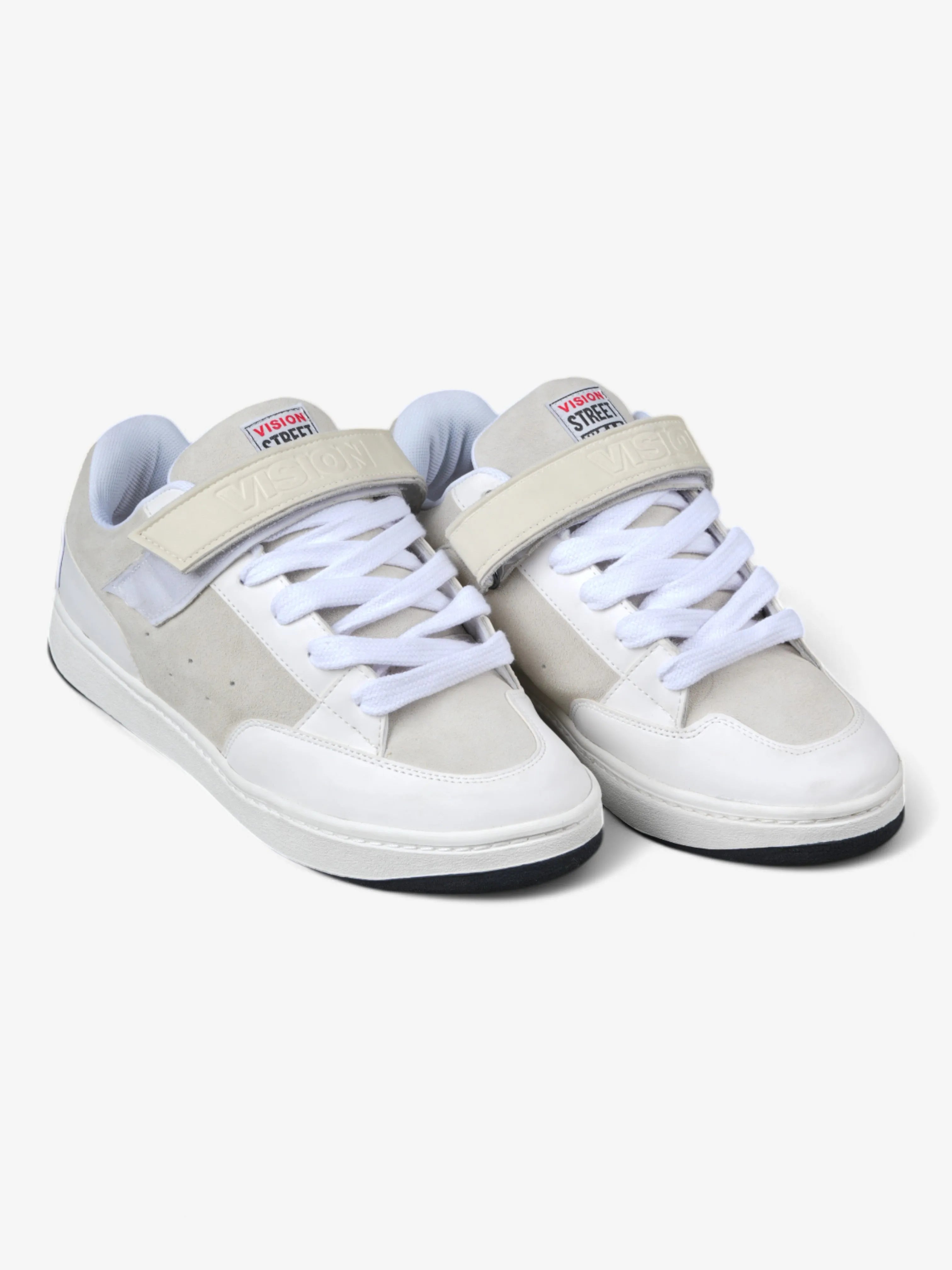 Vision Street Wear MC1400 Low Top Skate Shoes - Raw Black | Men's & Women's Casual Sneakers for Skateboarding, Streetwear & Everyday Comfort