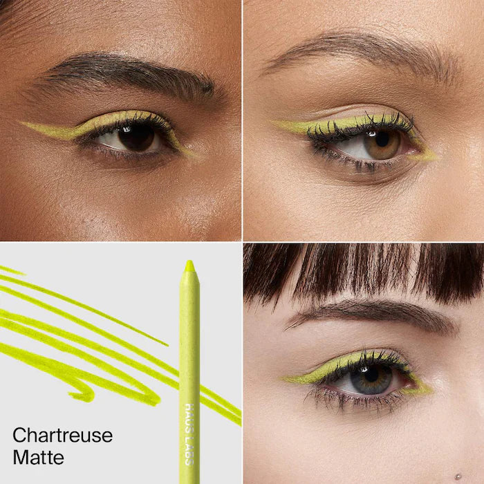 Haus Labs Optic Intensity Eco™ Waterproof Gel Eyeliner Pencil - Long-Lasting, Smudge-Proof for Day & Night Makeup Looks