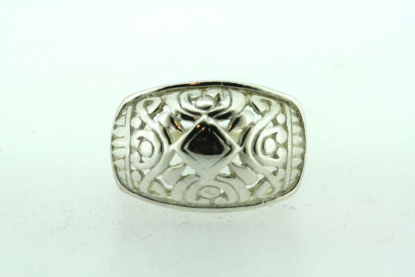 Elegant High Regal Ring for Women - Sterling Silver or Gold Plated Statement Jewelry - Perfect for Weddings, Parties & Special Occasions