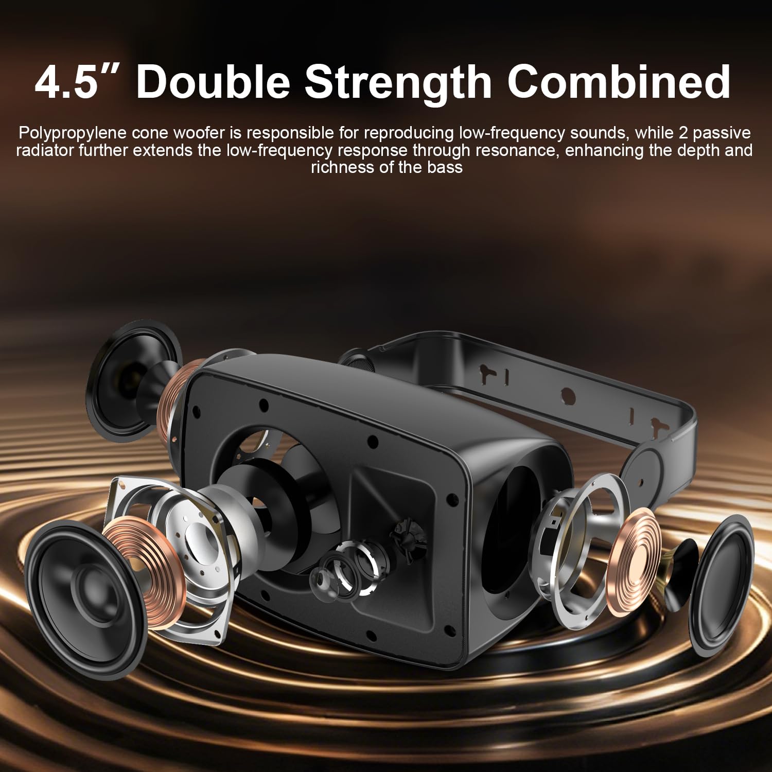Hiwill Outdoor Waterproof Bluetooth Speaker – 4.5