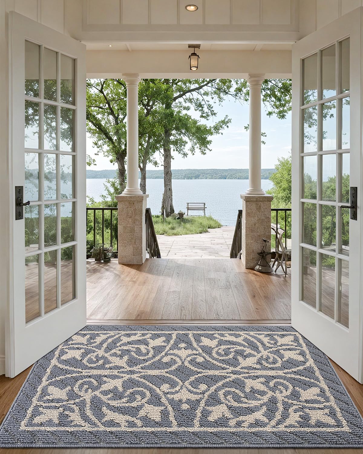 DEXI Non-Slip Washable Front Door Mat 31.5