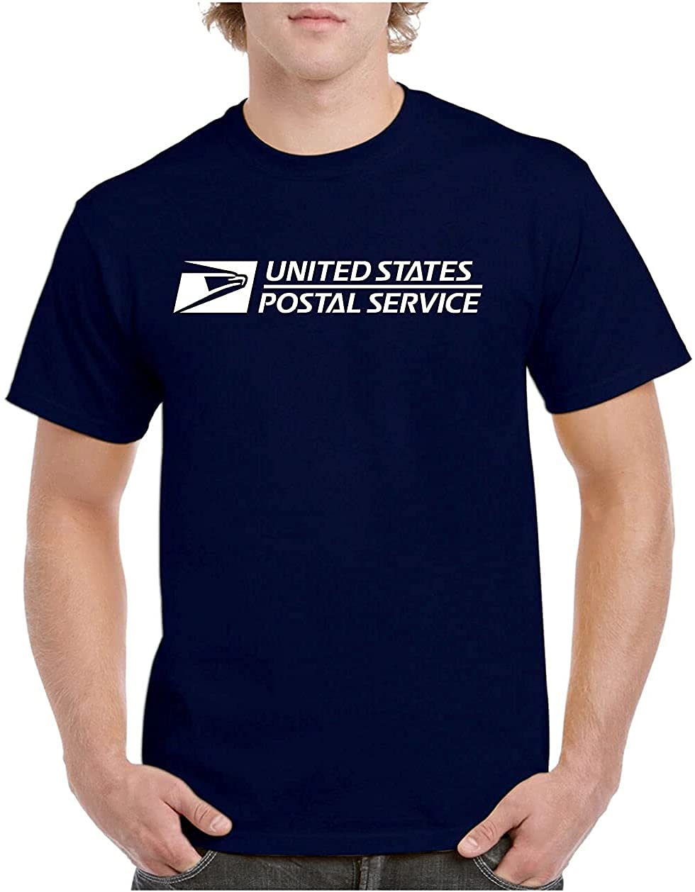 Unisex Post Office Man Graphic T-Shirt - Comfortable Cotton Tee for Casual Wear & Work Uniforms