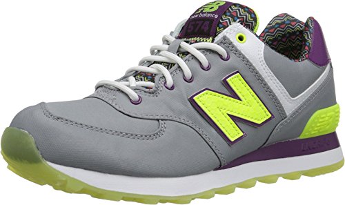 Grey/Yellow/Violet