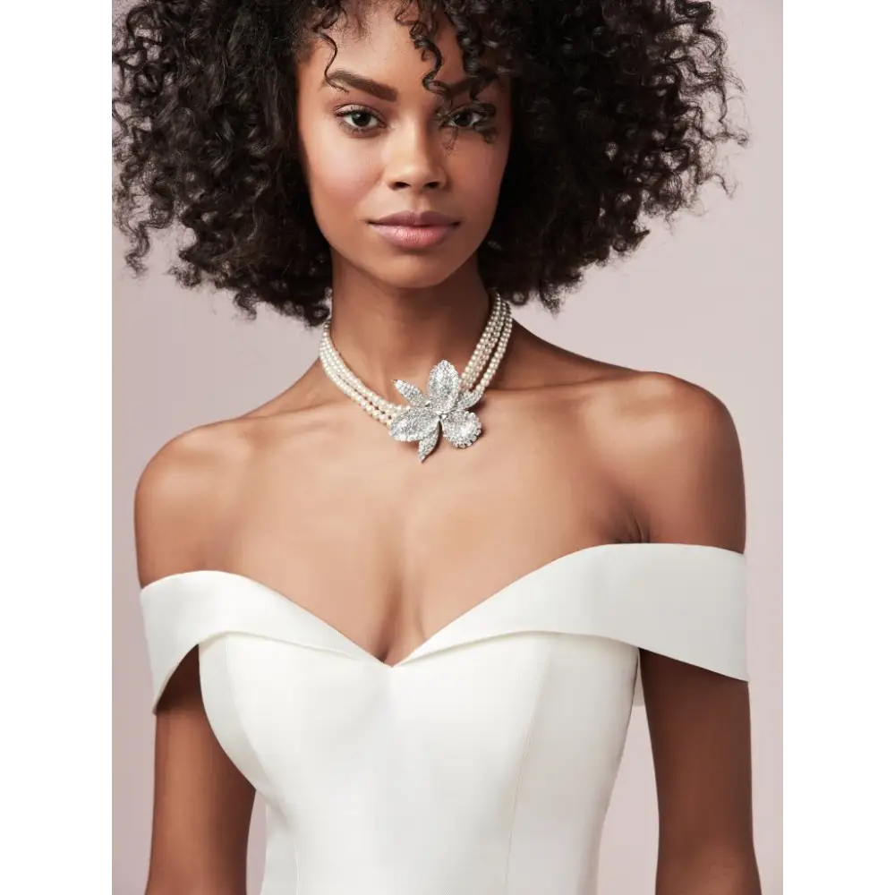 Josie by Rebecca Ingram Wedding Dress – Elegant Lace A-Line Gown for Bridesmaids & Formal Events