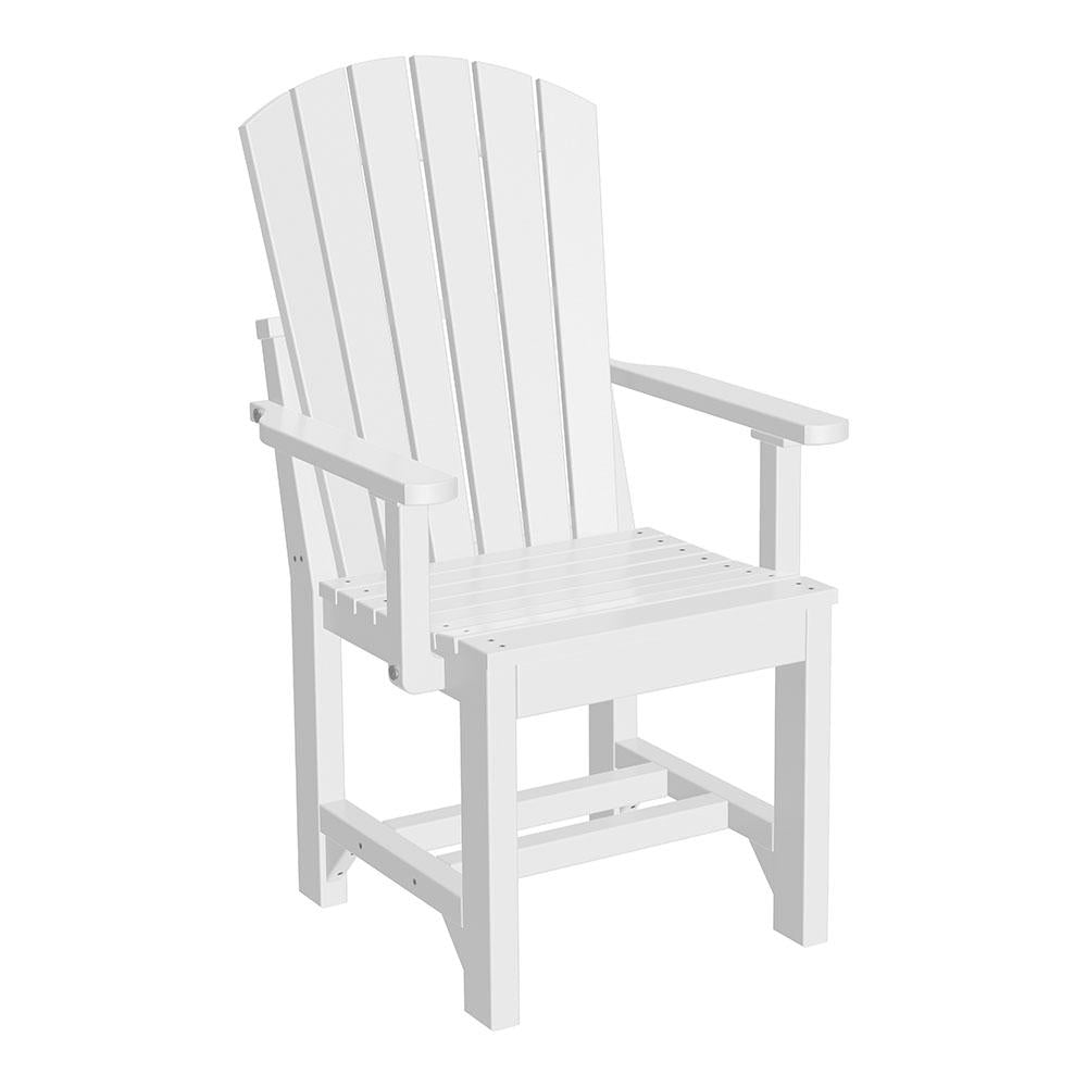 Premium Adirondack Arm Chair - All-Weather Resin Outdoor Lounge Chair for Patio, Garden, Poolside & Backyard Relaxation