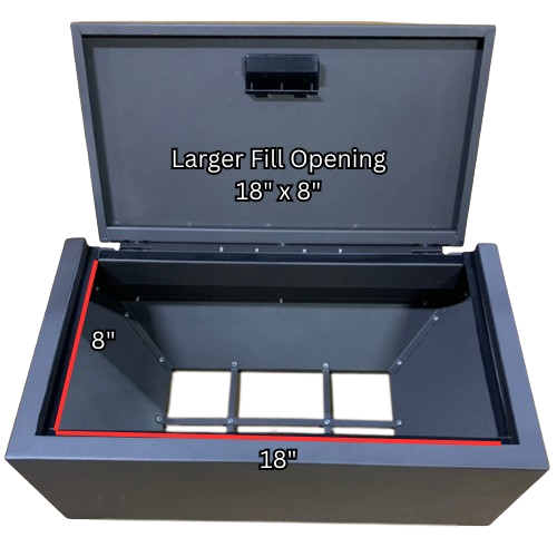 ComfortBilt 32lb Hopper Extension for HP21 HP22 HP61 Pellet Stoves - Compatible with Pellet Stove Accessories for Home Heating & Winter Warmth