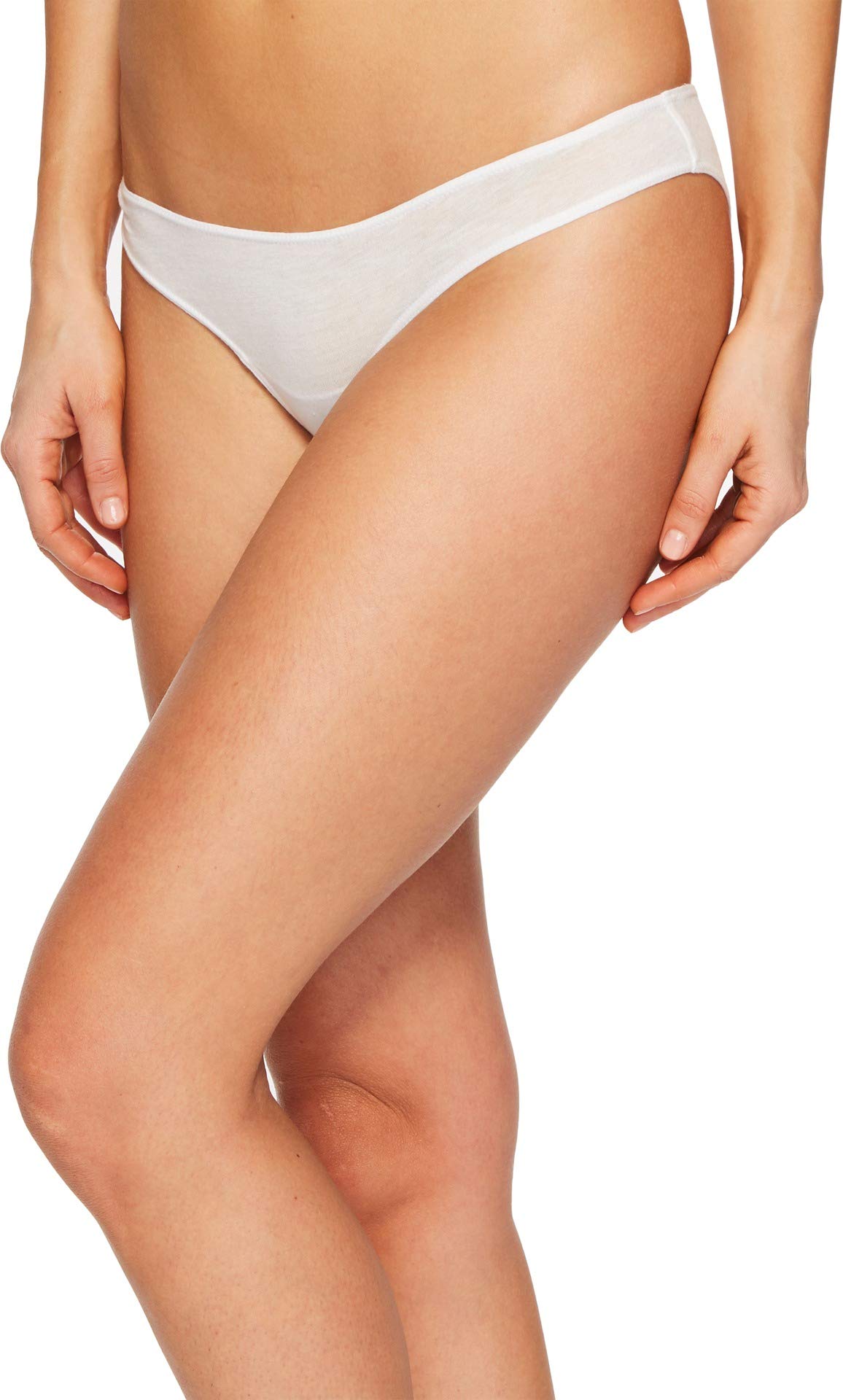 Organic Pima Cotton Women's Bikini Panties - Soft Breathable Underwear for Yoga, Beach & Everyday Comfort