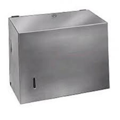 Bradley 251 1500 Surface Lock Towel Dispenser for Single Fold Towels (400 Sheets) – Ideal for Restrooms, Kitchens, and Commercial Spaces