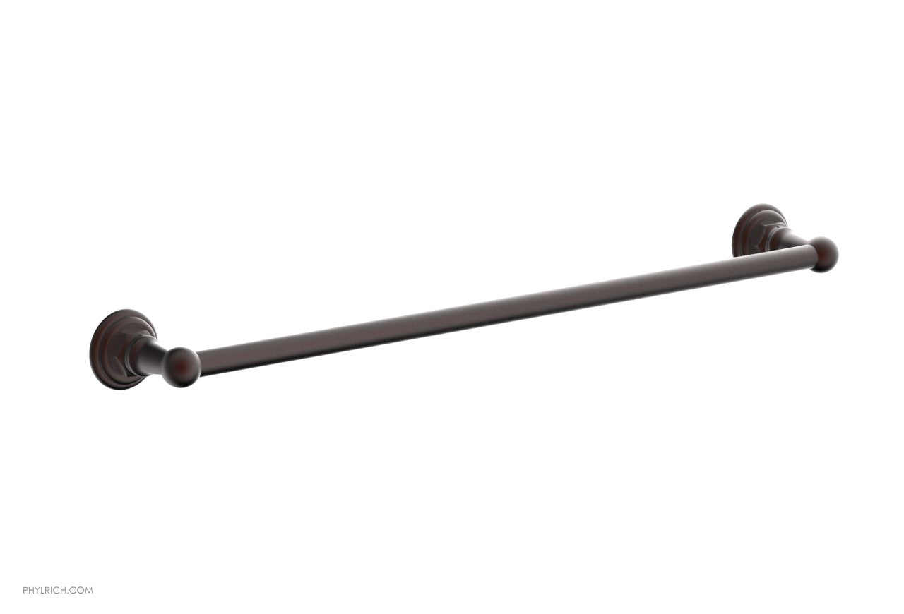 HEX TRADITIONAL 24-Inch Towel Bar - 500 Series 71 Finish - Modern Bathroom Towel Rack for Bath, Kitchen & Spa - Durable & Stylish Home Decor Accessory
