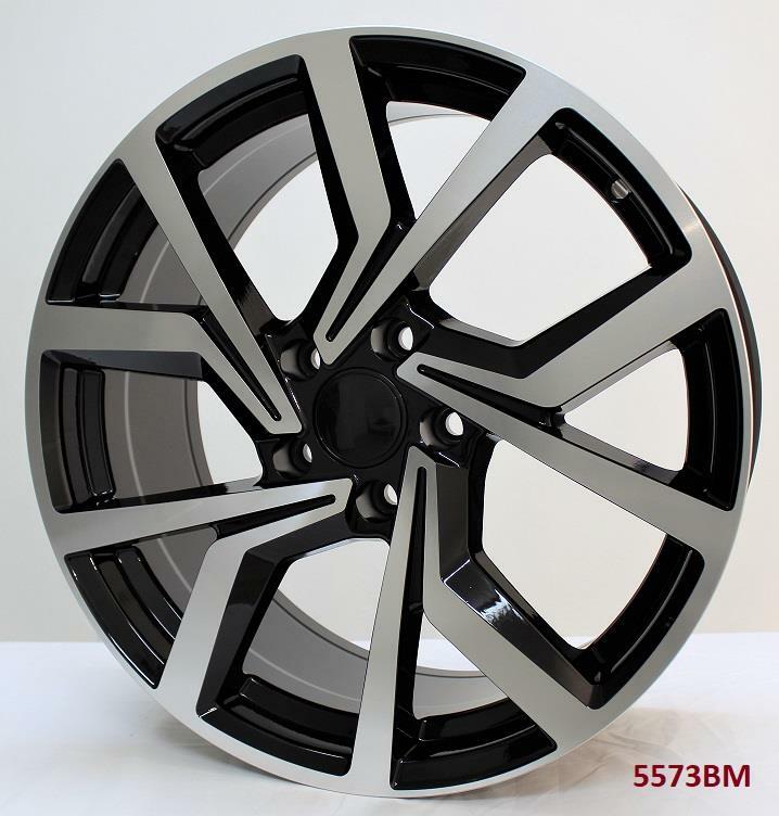 19 Inch Alloy Wheels for Volkswagen Tiguan S SE SEL 2009-2023 - 5x112 Bolt Pattern 19x7.5 - Perfect for Off-Roading & Urban Driving