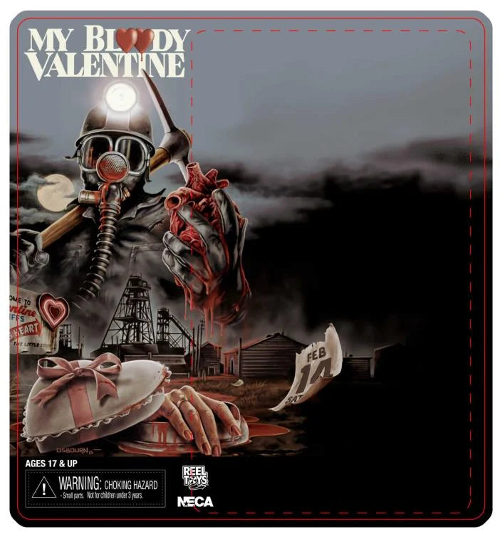 NECA My Bloody Valentine The Miner Action Figure - Horror Movie Collectible for Display & Halloween Decor