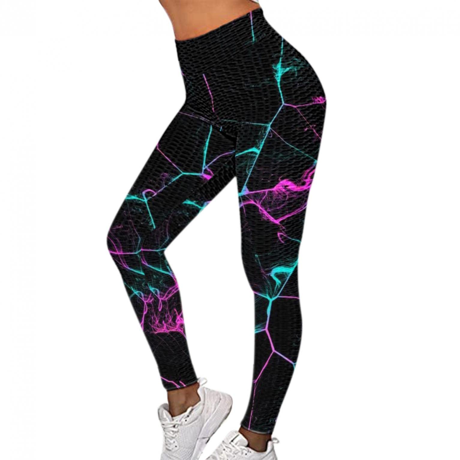 High Waist Yoga Pants for Women - Tummy Control & Butt Lifting Workout Leggings, Stretchy Sweatpants for Gym, Running & Lounge Wear