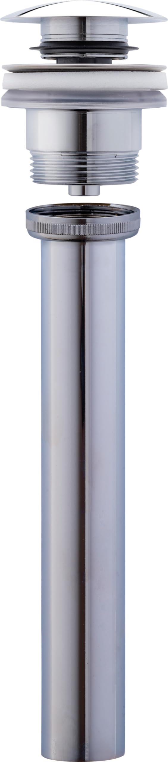 Duravit 005052 Small Chrome Sink Drain - Premium Bathroom & Kitchen Sink Drain Replacement for Duravit Basins | Perfect for Home Renovation & Plumbing Upgrades