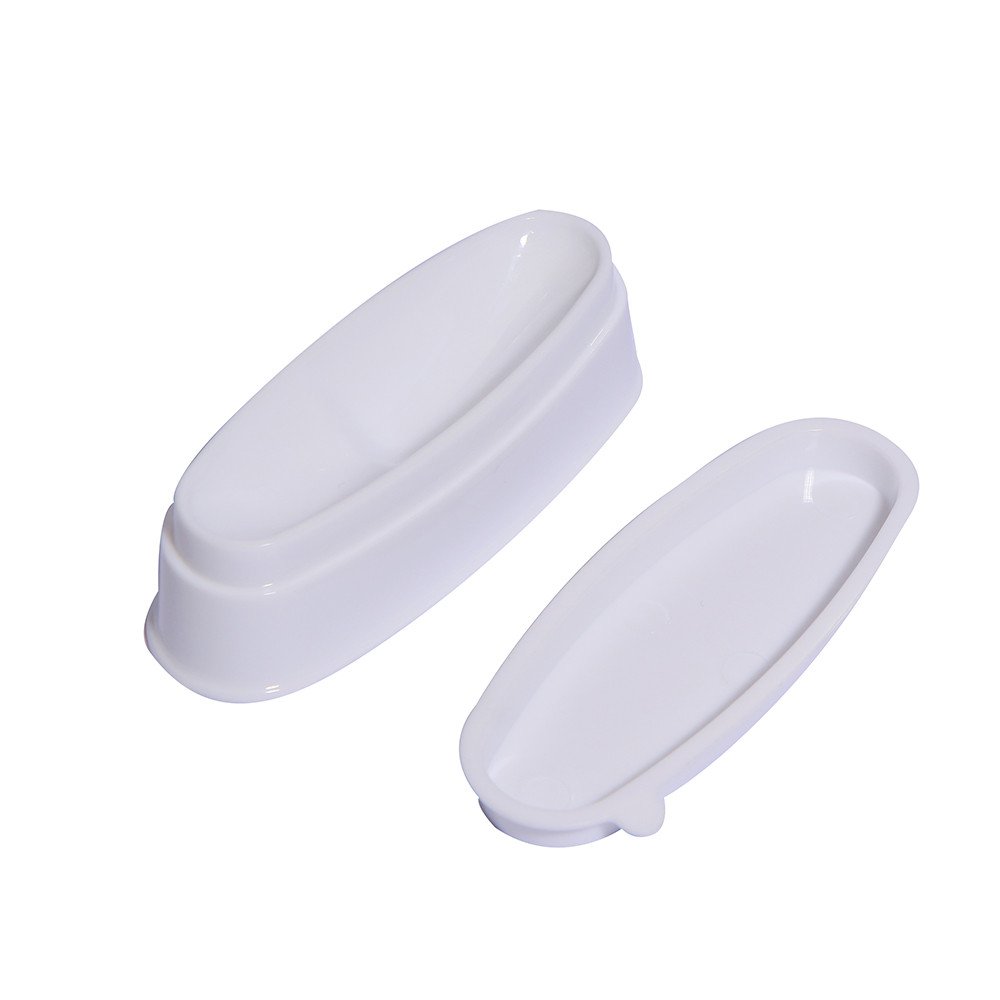 Professional Mould Nail Container Tray for Dip Powder Manicure - French Mini Nail Files Pack - Perfect for Salon & Home Nail Art DIY