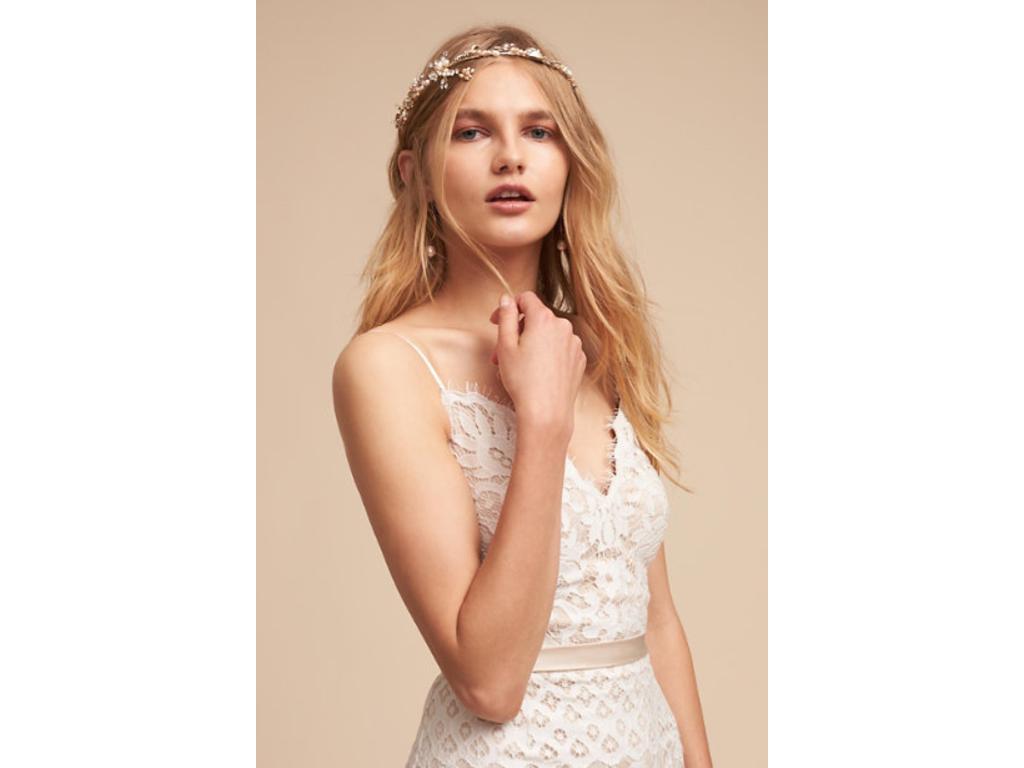 BHLDN Tadashi Shoji Evenson Gown - Elegant Lace Wedding Dress for Brides | Perfect for Beach, Garden & Formal Weddings