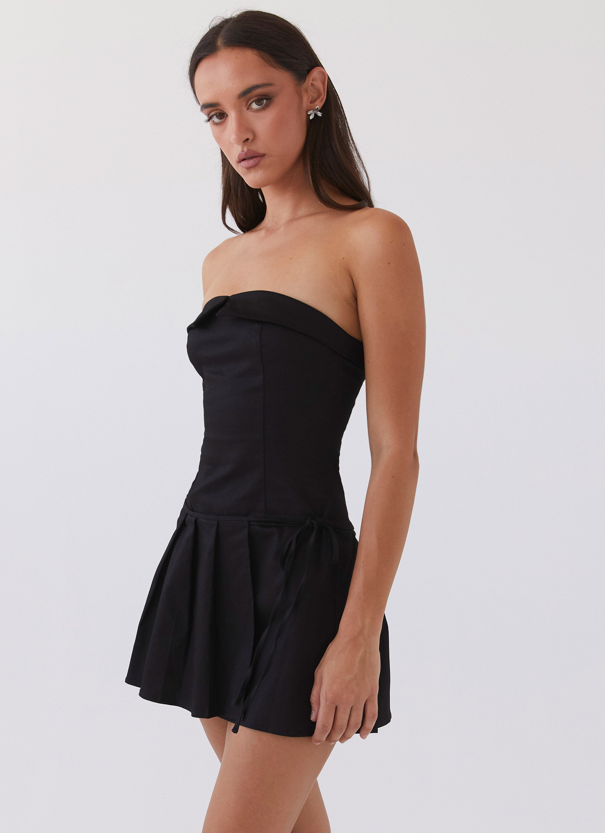 Calling The Shots Mini Dress - Black | Women's Fashion Trendy Party Dress for Night Out & Date Night