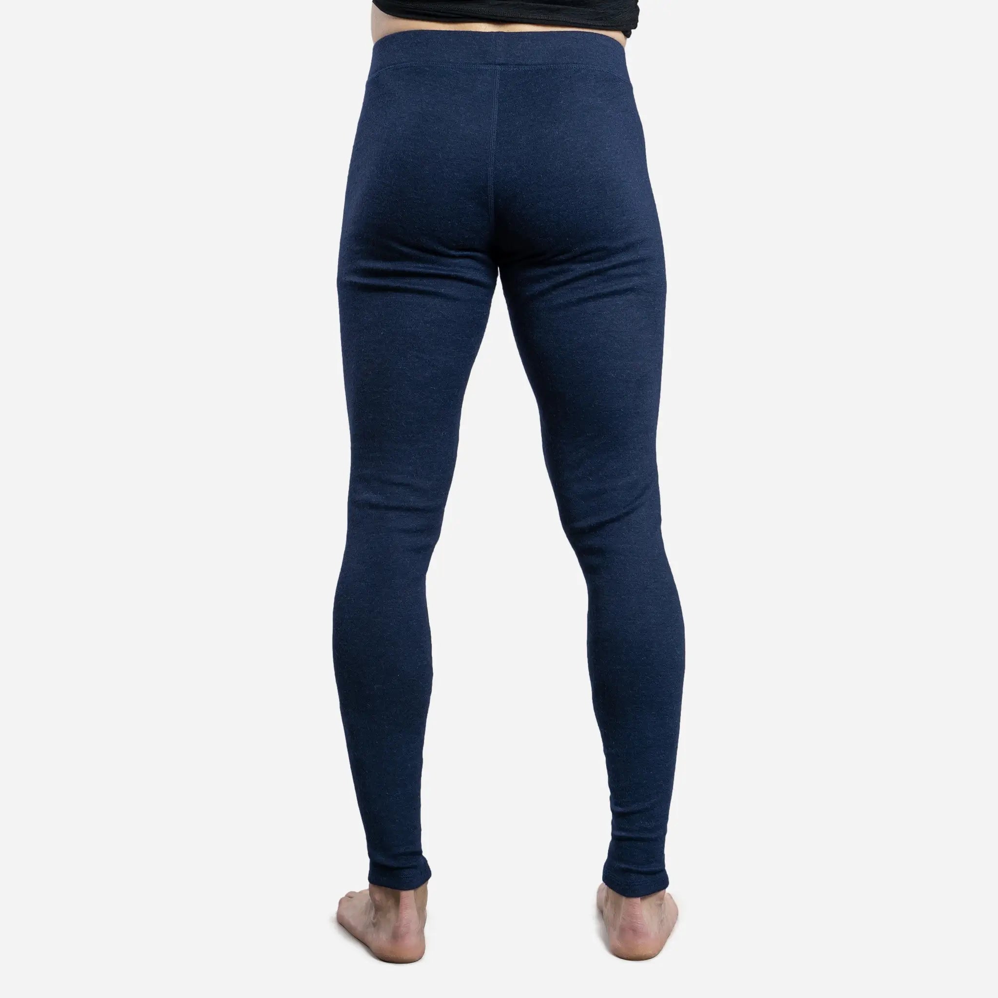 Premium Men's Alpaca Wool Leggings - 300 Lightweight Thermal Base Layer for Hiking, Skiing & Winter Sports - Soft & Breathable Cold Weather Underwear