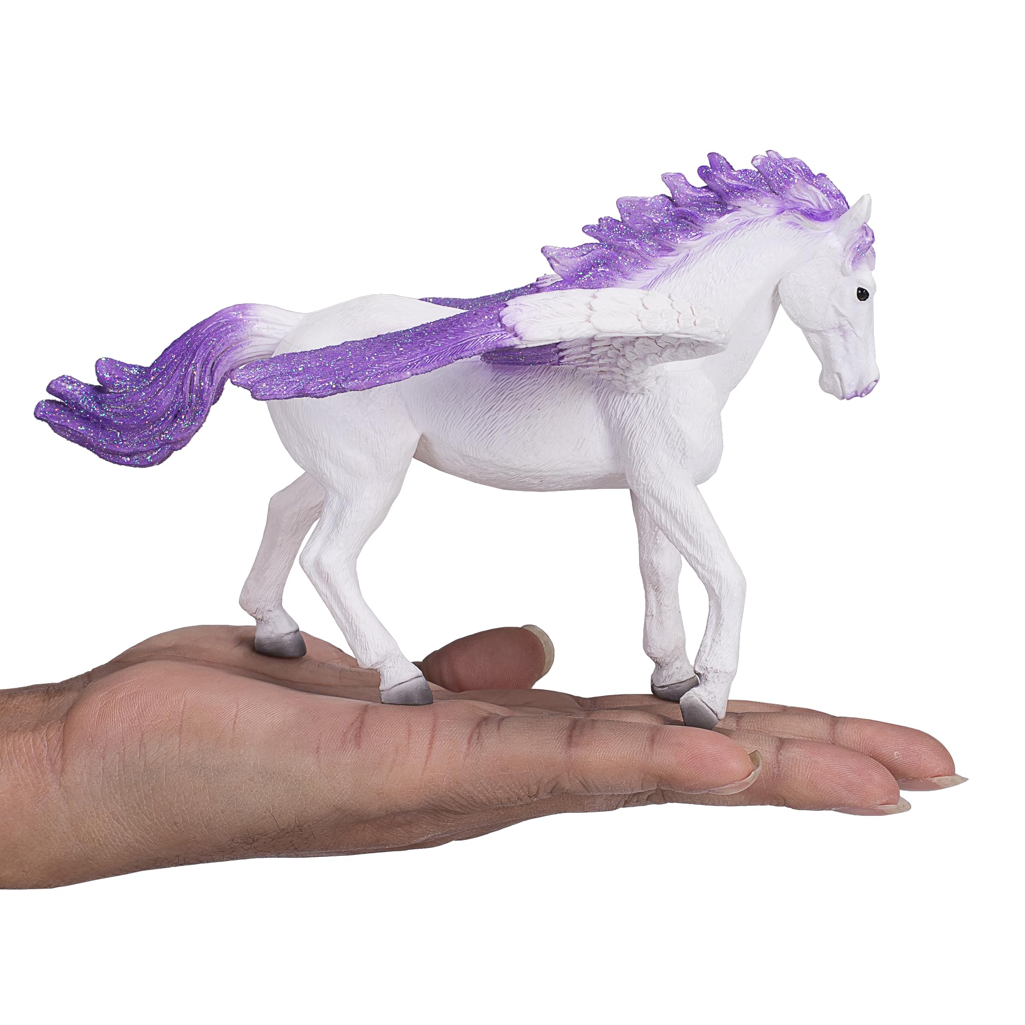MOJO Pegasus Lilac Realistic Fantasy Hand-Painted Toy Figurine - Perfect for Collectors, Home Decor & Fantasy-Themed Gifts