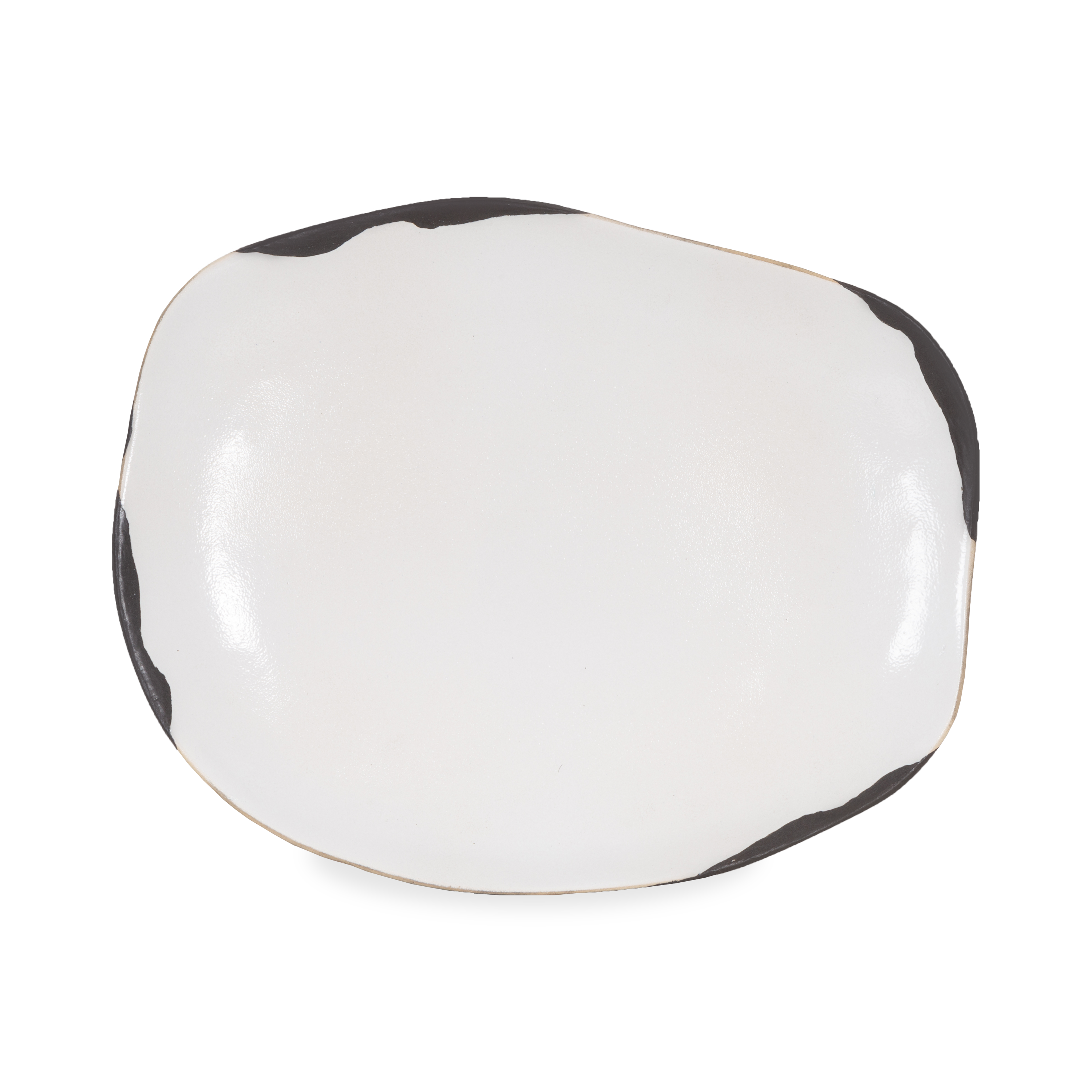 Premium Ceramic Serving Platter - Elegant Rumble Design for Appetizers, Cheese & Charcuterie - Perfect for Parties, Entertaining & Holiday Gatherings