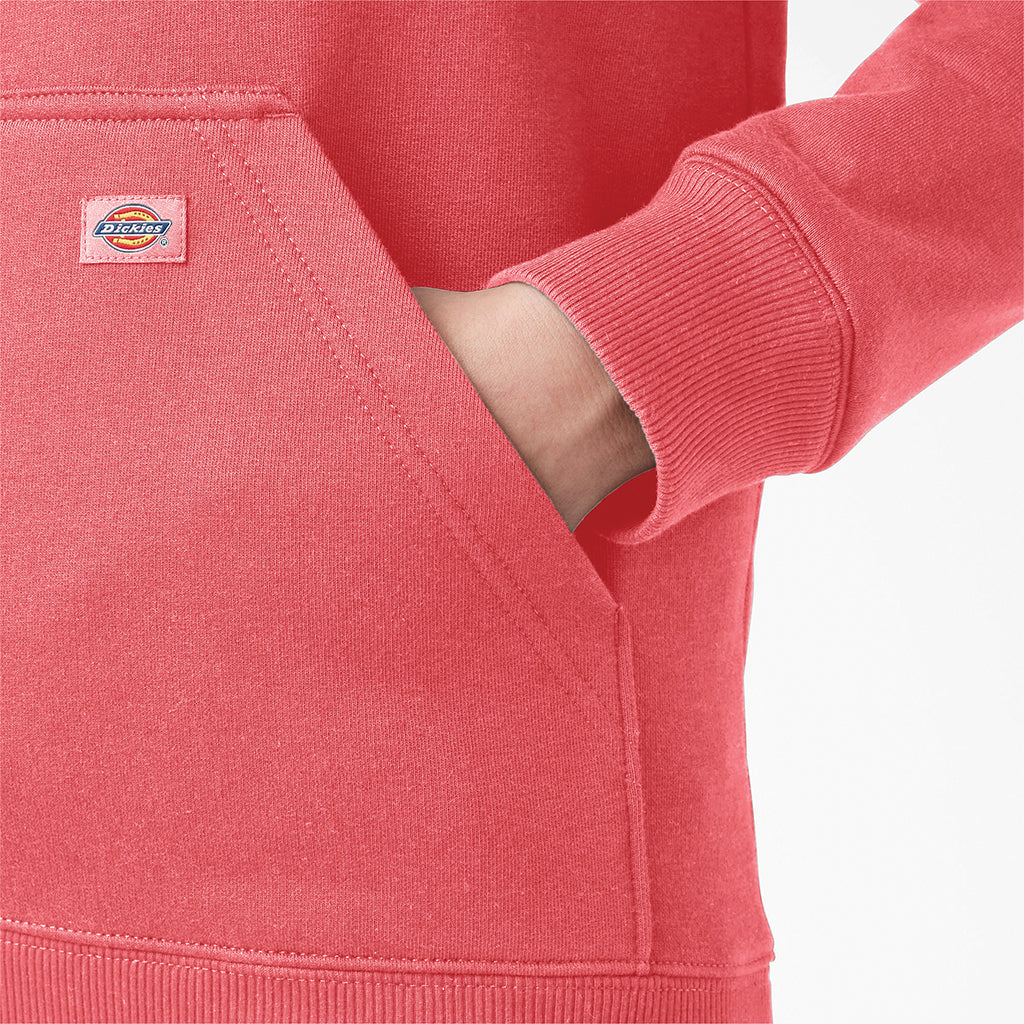 Dickies Women's Graphic Pullover Hoodie - Casual & Comfortable Sweatshirt for Everyday Wear, Work, and Outdoor Activities