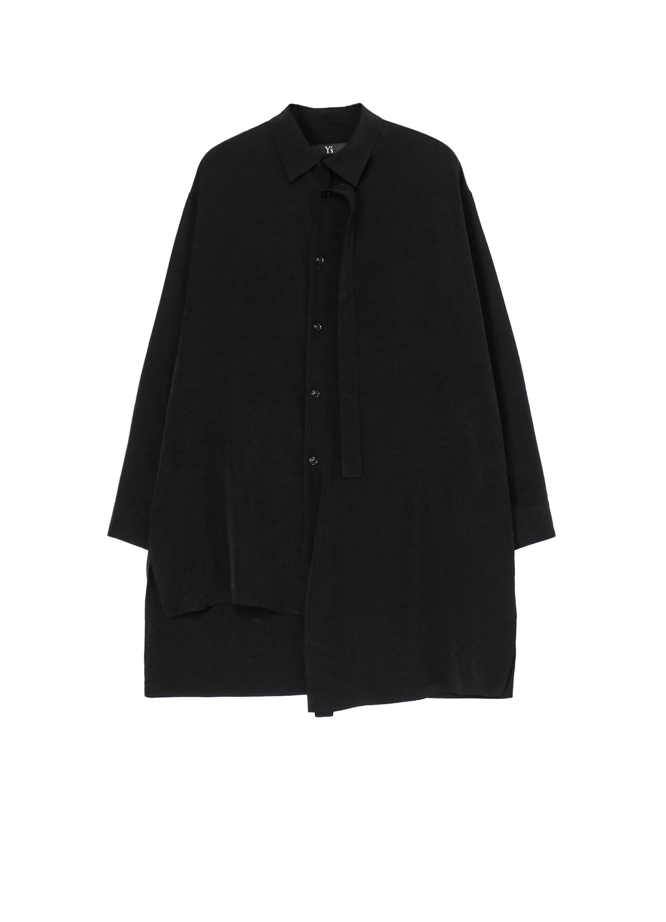 Elegant Crepe de Chine Front Placket Blouse for Women - Perfect for Office Wear & Casual Outfits