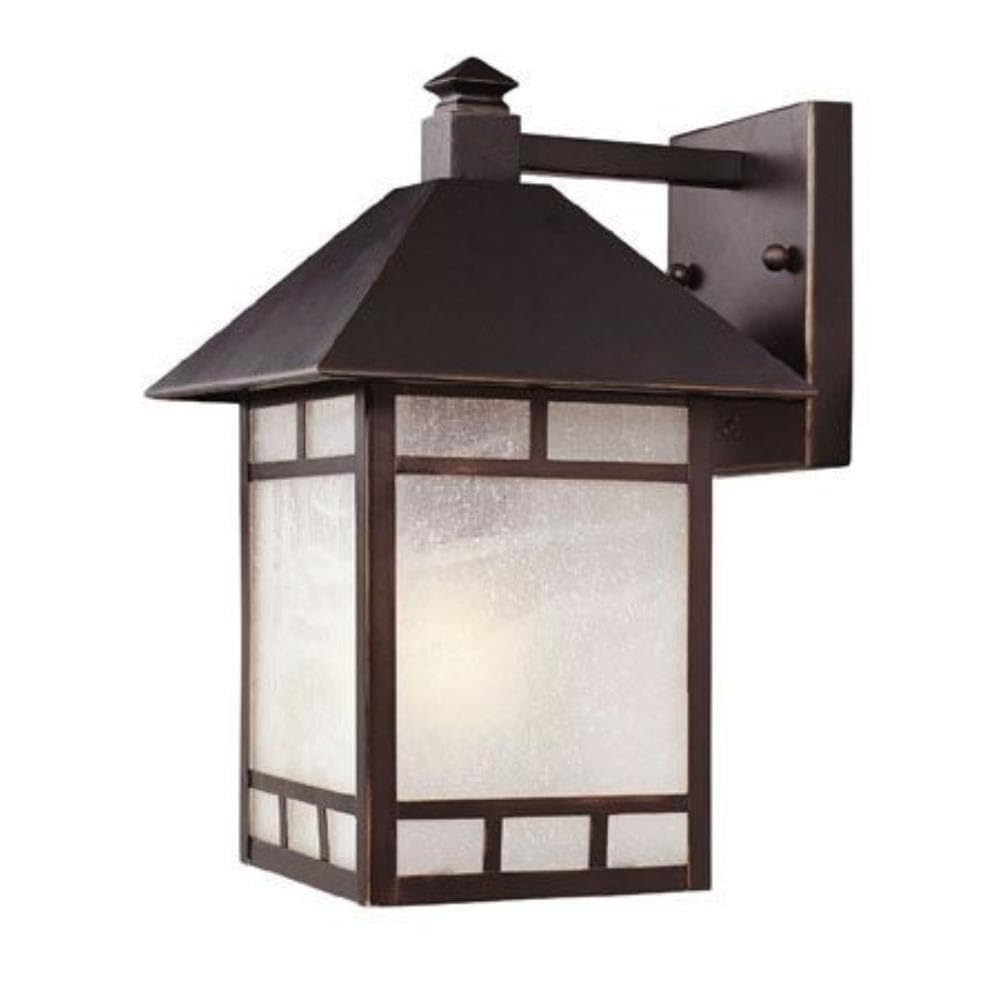Acclaim 9012ABZ Bronze/Dark Outdoor Wall Light Fixture - Weatherproof Exterior Sconce for Porch, Patio & Garage Lighting