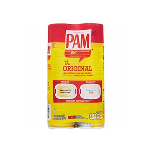 8 Pack PAM Original No Stick Cooking Spray - 16 Cans Bulk Wholesale Lot for Baking, Grilling & Frying | Non-Stick Oil Spray for Pans, Griddles & Bakeware