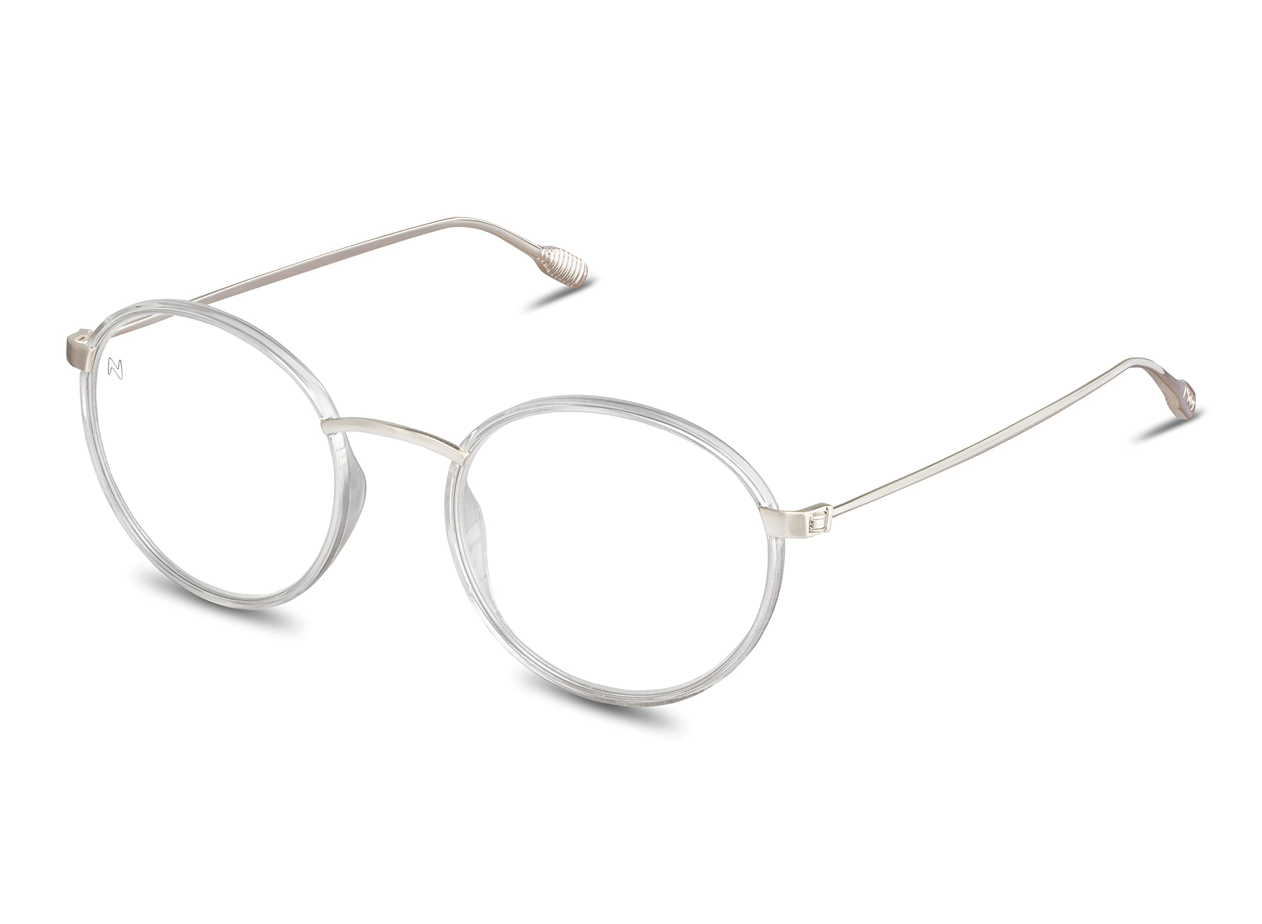NOOZ Optics Anti Blue Light Reading Glasses for Women & Men - Lightweight Blue Light Blocking Glasses with Compact Case - ELA DUAL Rectangular Frame for Computer, Reading & Digital Eye Strain Relief