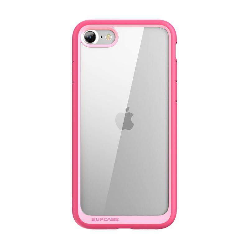 iPhone SE Case, Unicorn Beetle Style Slim Clear Pink Protective Cover - Perfect for Everyday Use, Travel & Outdoor Activities