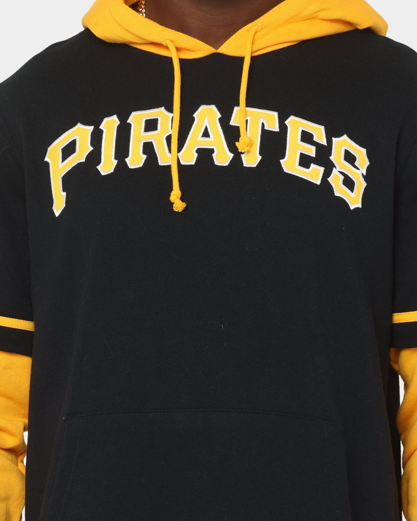 47 Brand Pittsburgh Pirates MLB Shortstop Hoodie - Jet Black - Men's Baseball Fan Apparel for Game Day & Casual Wear