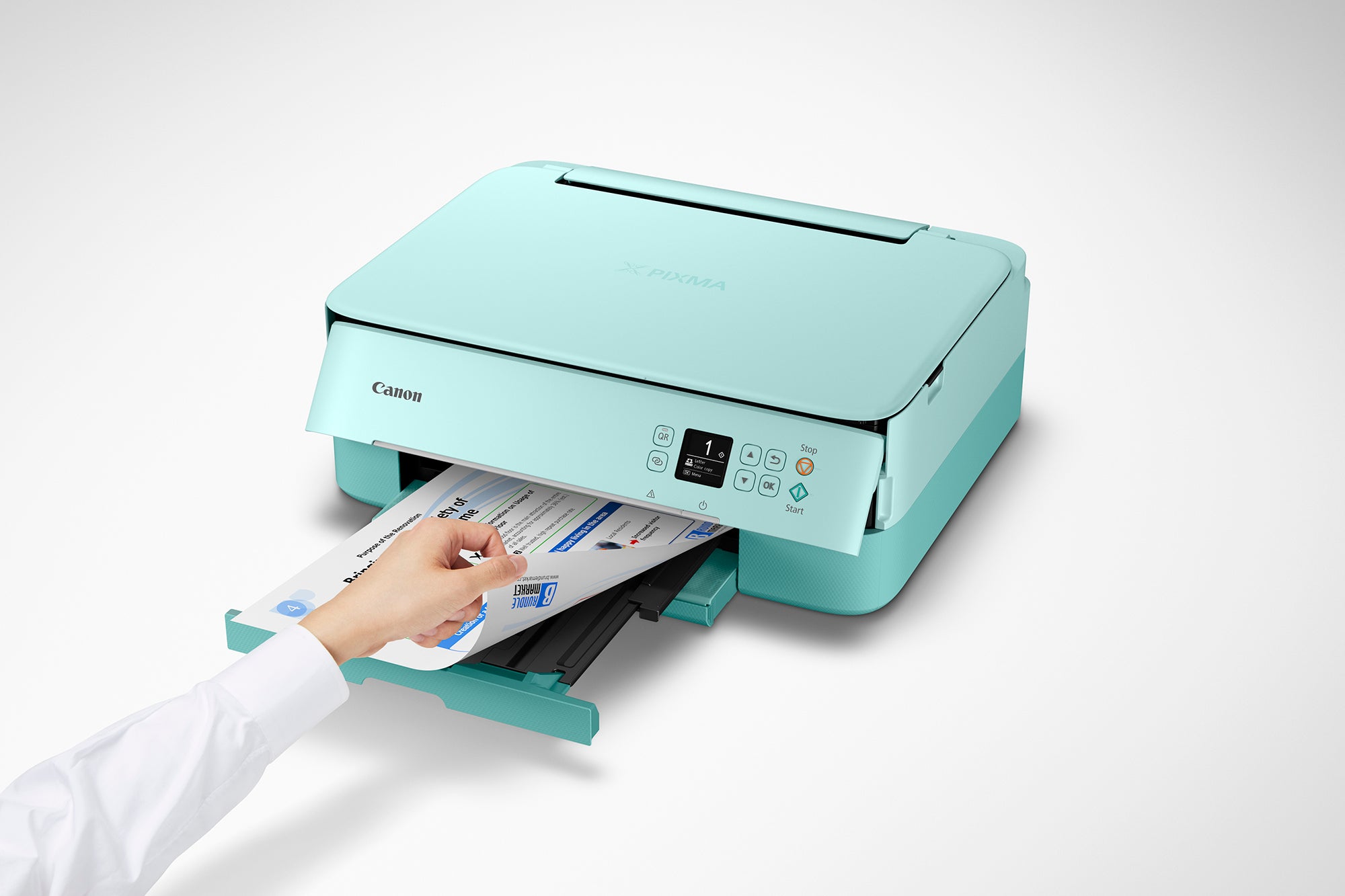 CANON PIXMA TS5370a All-in-One Wireless Printer with Scanner & Copier - Ideal for Home Office, School Projects, and Small Business Printing Needs