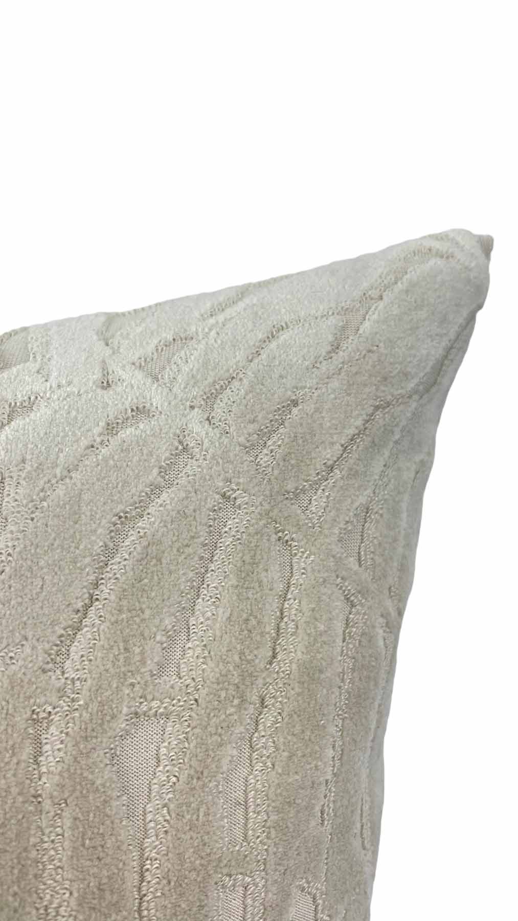 Lanai Vellum Throw Pillow 17x17 - Soft Decorative Square Cushion for Sofa, Bed & Outdoor Patio Furniture