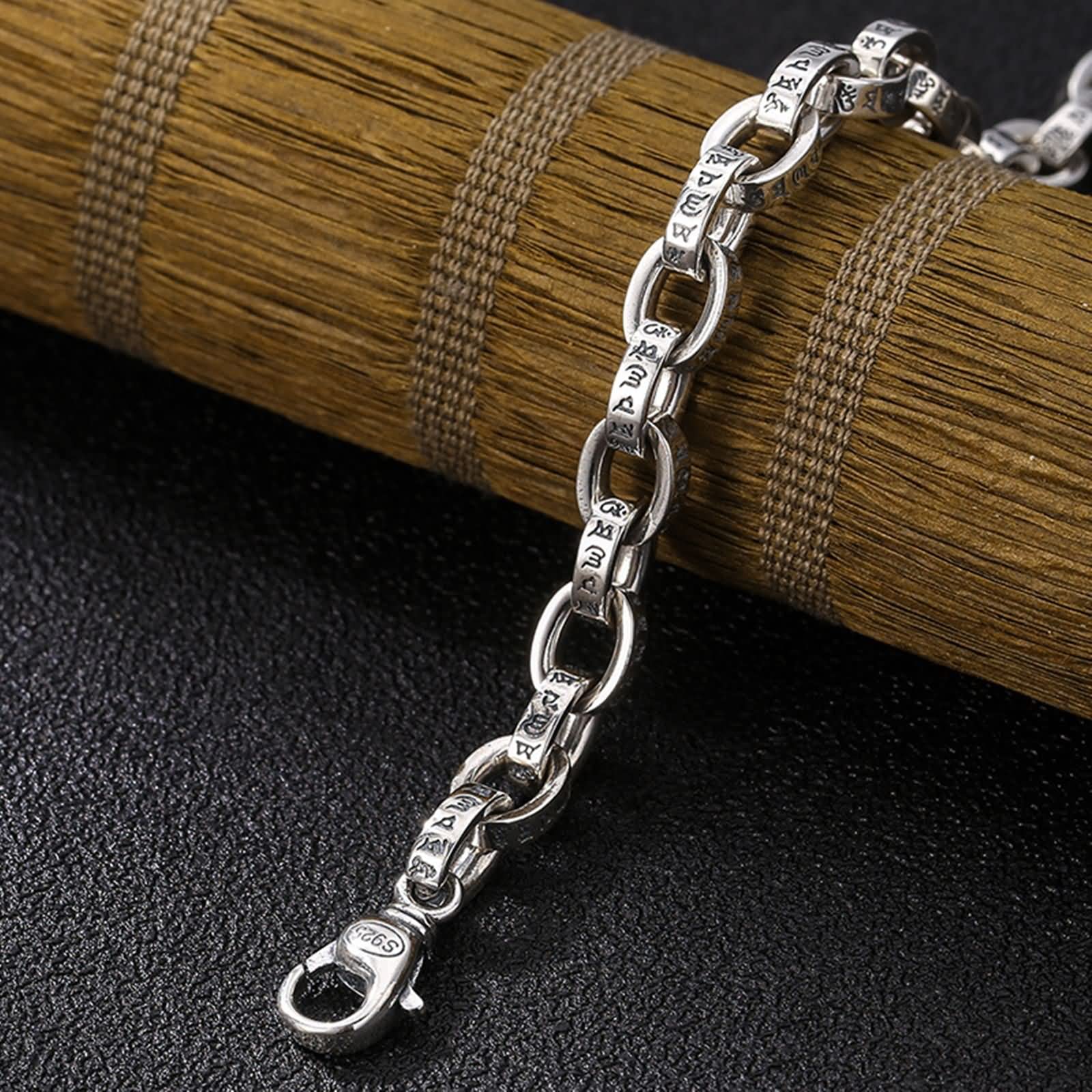 Sterling Silver Men's Necklace - 8.5mm Width Rolo Chain with Spring Ring Clasp (20-28 Inch Adjustable) | Fashion Jewelry for Men, Gifts for Him, Wedding, Anniversary & Everyday Wear