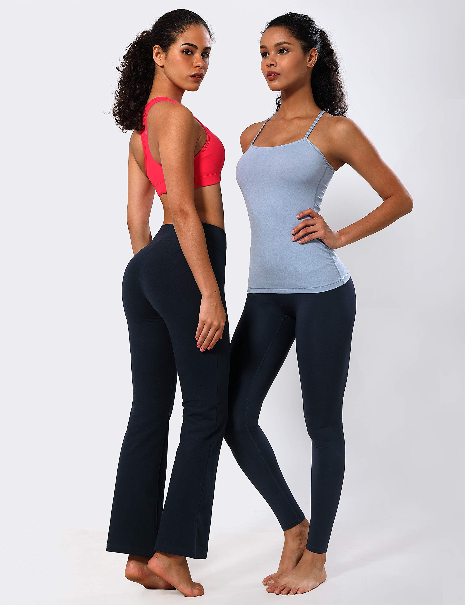 BUBBLELIME Women's High Waist Yoga Pants - 4 Styles Petite/Tall Lengths, Tummy Control, Over The Heel Soft Workout Leggings for Running, Gym & Lounge Wear