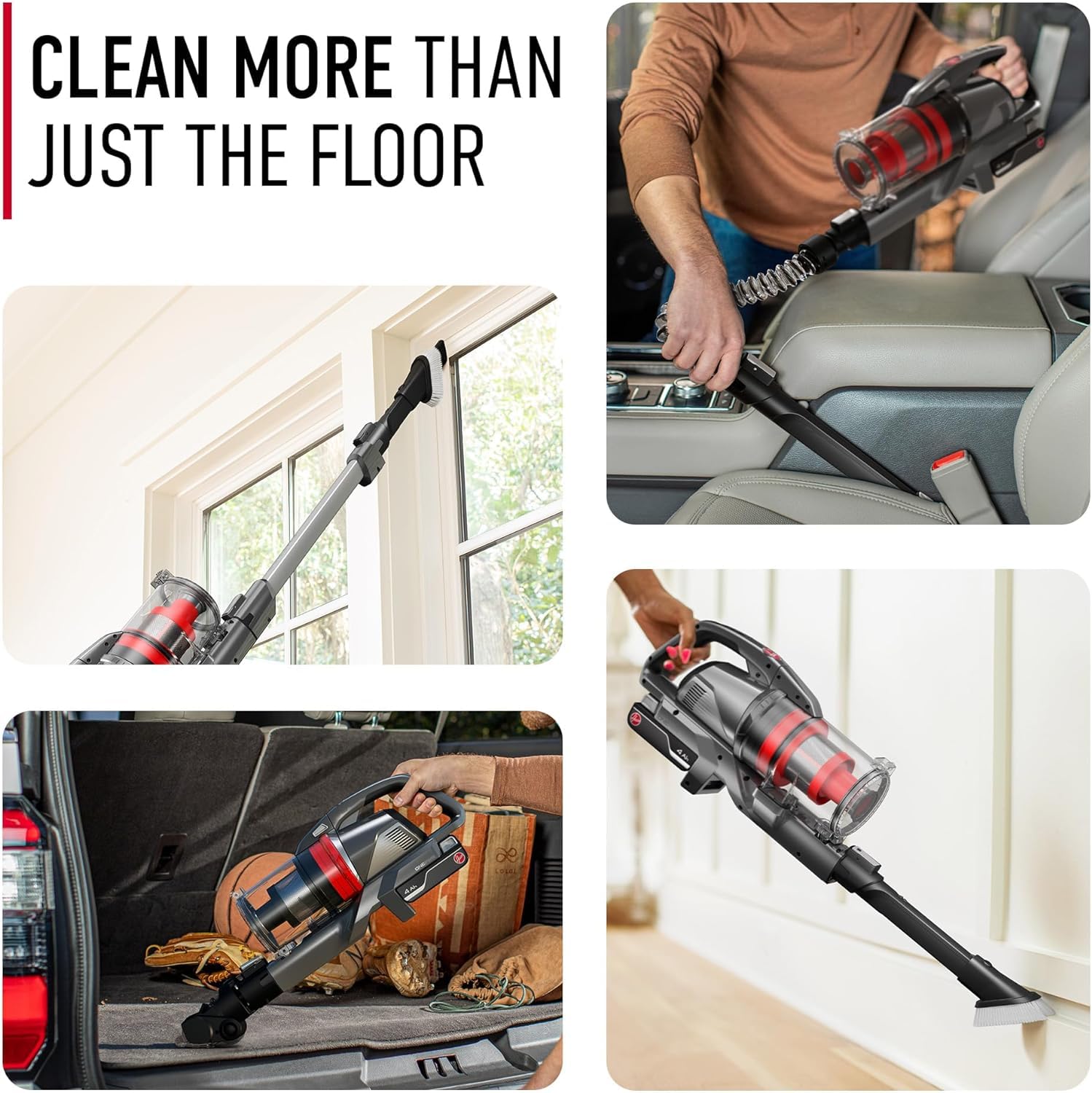 Hoover ONEPWR Cordless Stick Vacuum - Lightweight & Powerful for Pet Hair - Home Cleaning