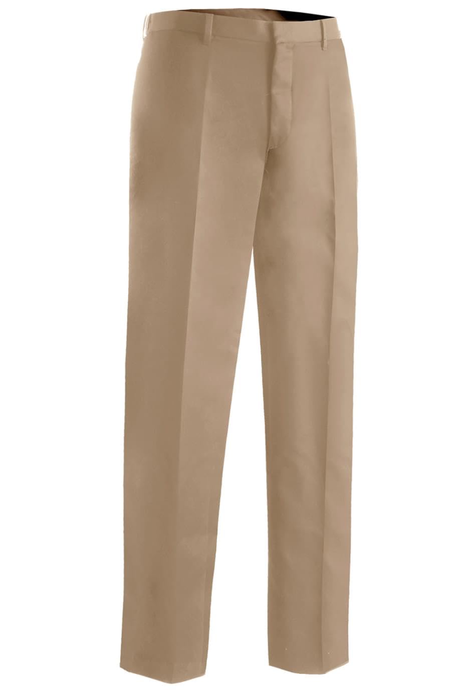 Men's Microfiber Pleated Dress Pants - Comfortable Office & Business Casual Trousers for Work, Travel & Formal Occasions