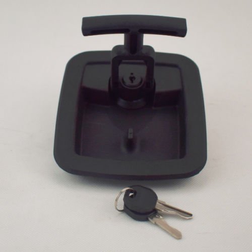 1PC Heavy Duty T-Handle Padlock for Electricity Stations - High Security Lock with Key - Ideal for Power Plants, Substations, and Industrial Facilities