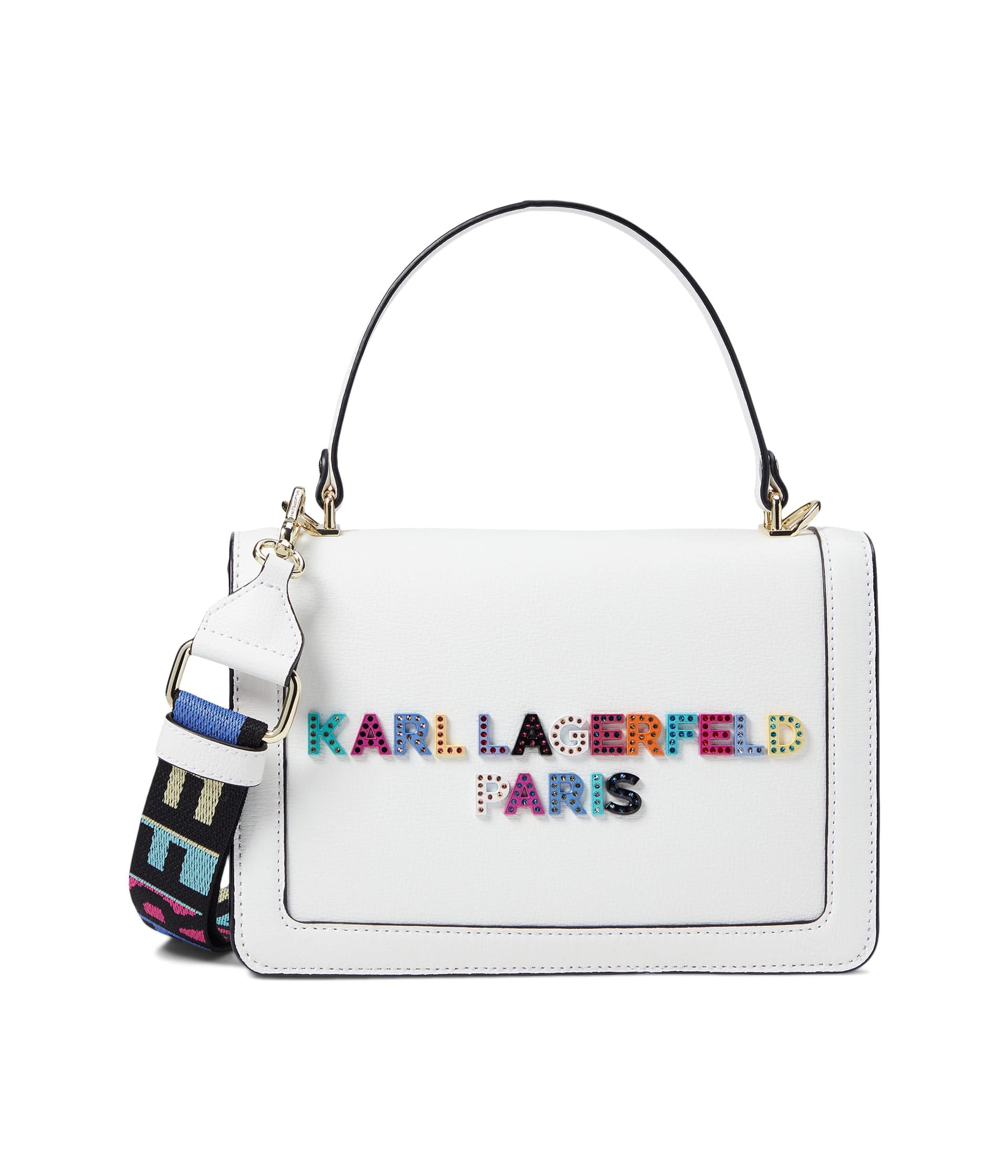 Karl Lagerfeld Paris Legacy Simone Crossbody Bag - Stylish Designer Handbag for Women | Perfect for Work, Travel & Evening Events