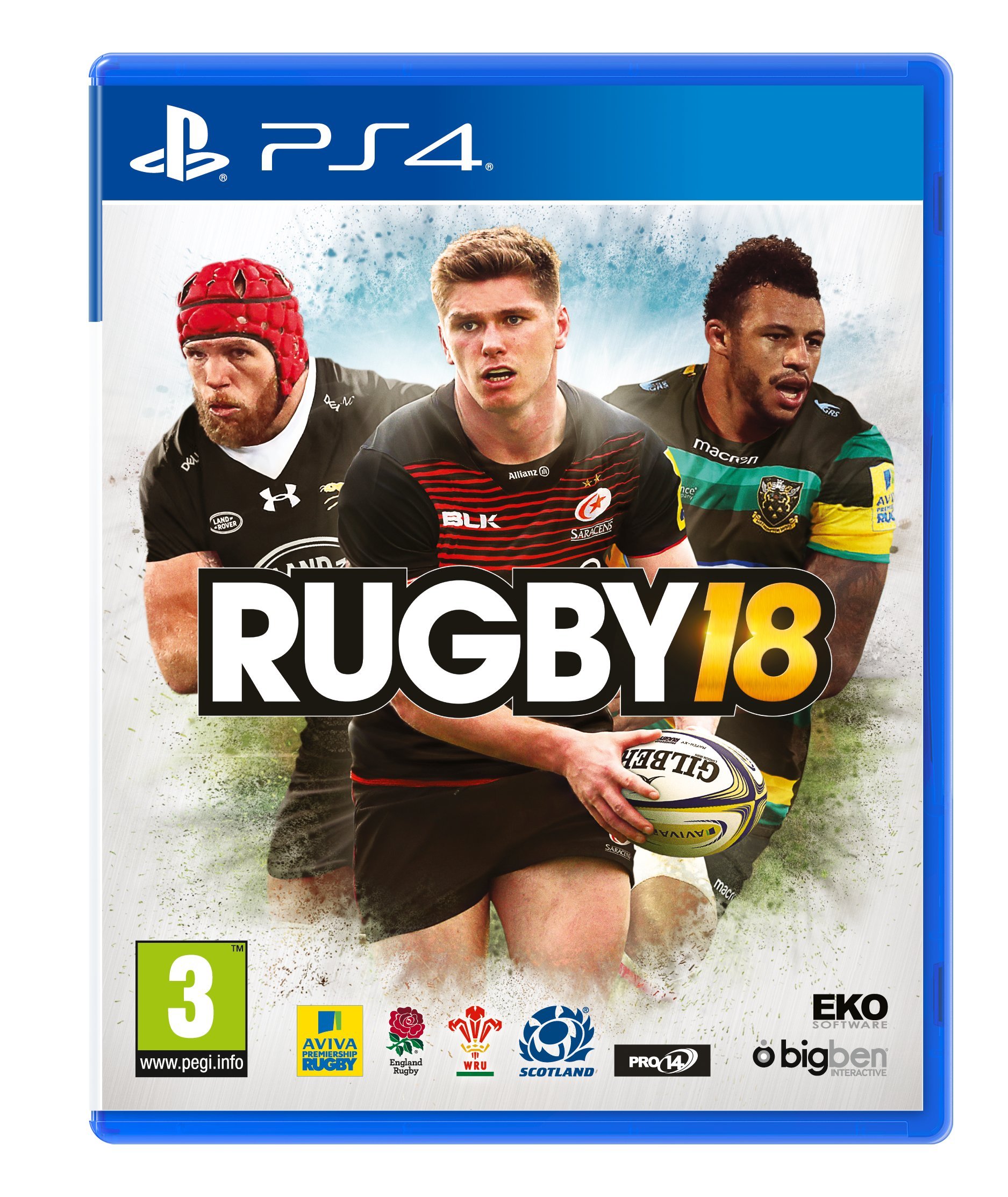 Rugby 18 for PS4 - Official Rugby Video Game | Realistic Sports Simulation | Perfect for Rugby Fans and Gamers - Play at Home or with Friends