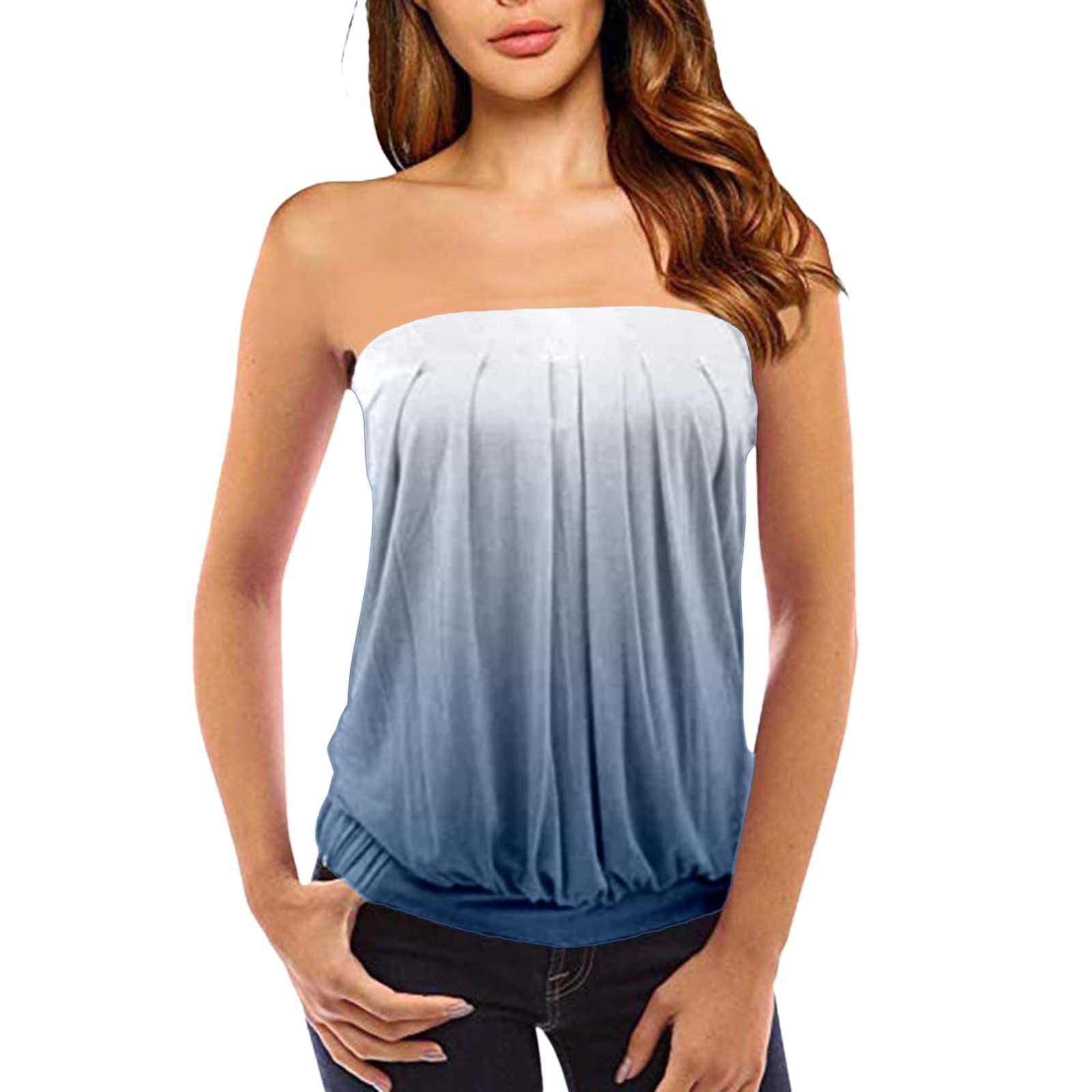 Women's Summer Sleeveless Tank Tops - Printed Wrap Blouses & Casual Basic Tees for Women | Perfect for Beach, Yoga, Gym & Everyday Wear