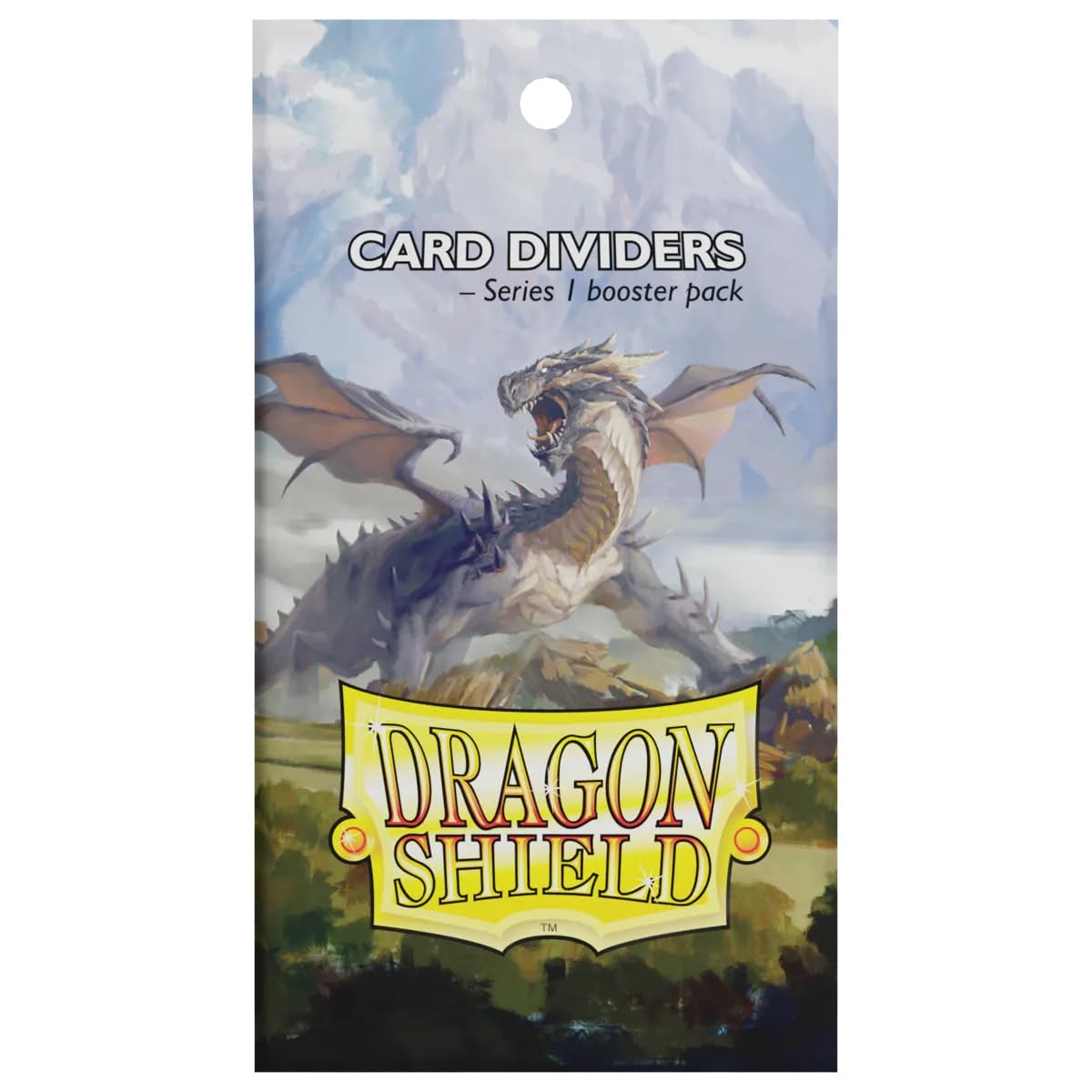 Dragon Shield Card Dividers for MTG – 6 Count Clear Polypropylene Sleeves with Dragon Art | Perfect for TCG Organization & Deck Protection